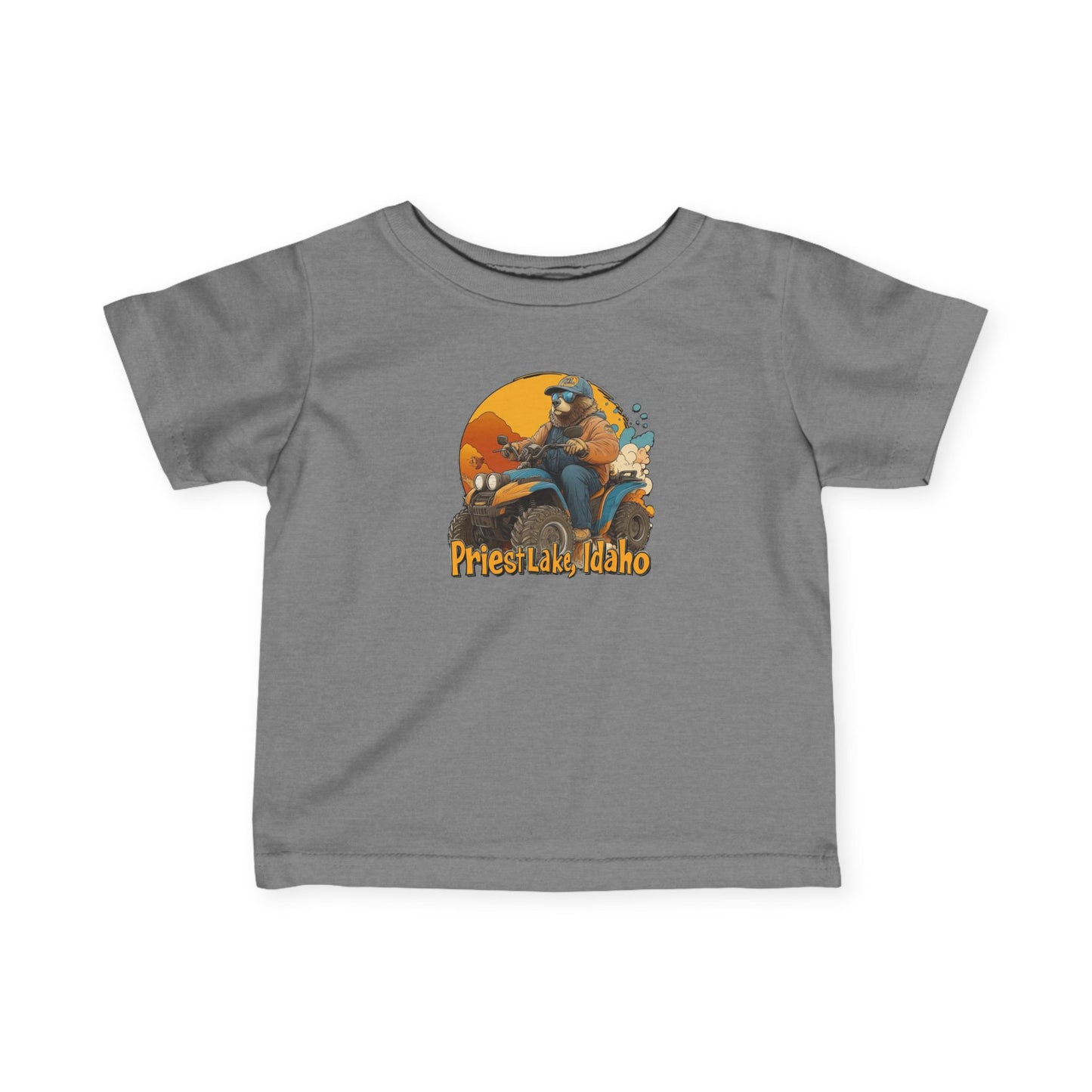 Priest Lake Bear Quad Infant Jersey Tee