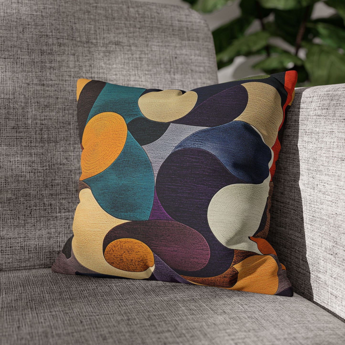 Cosmic Tapestry- Square Polyester Pillowcase