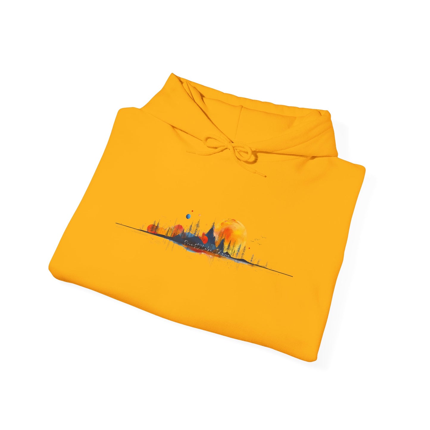 Priest Lake Geometry 4 Hoodie