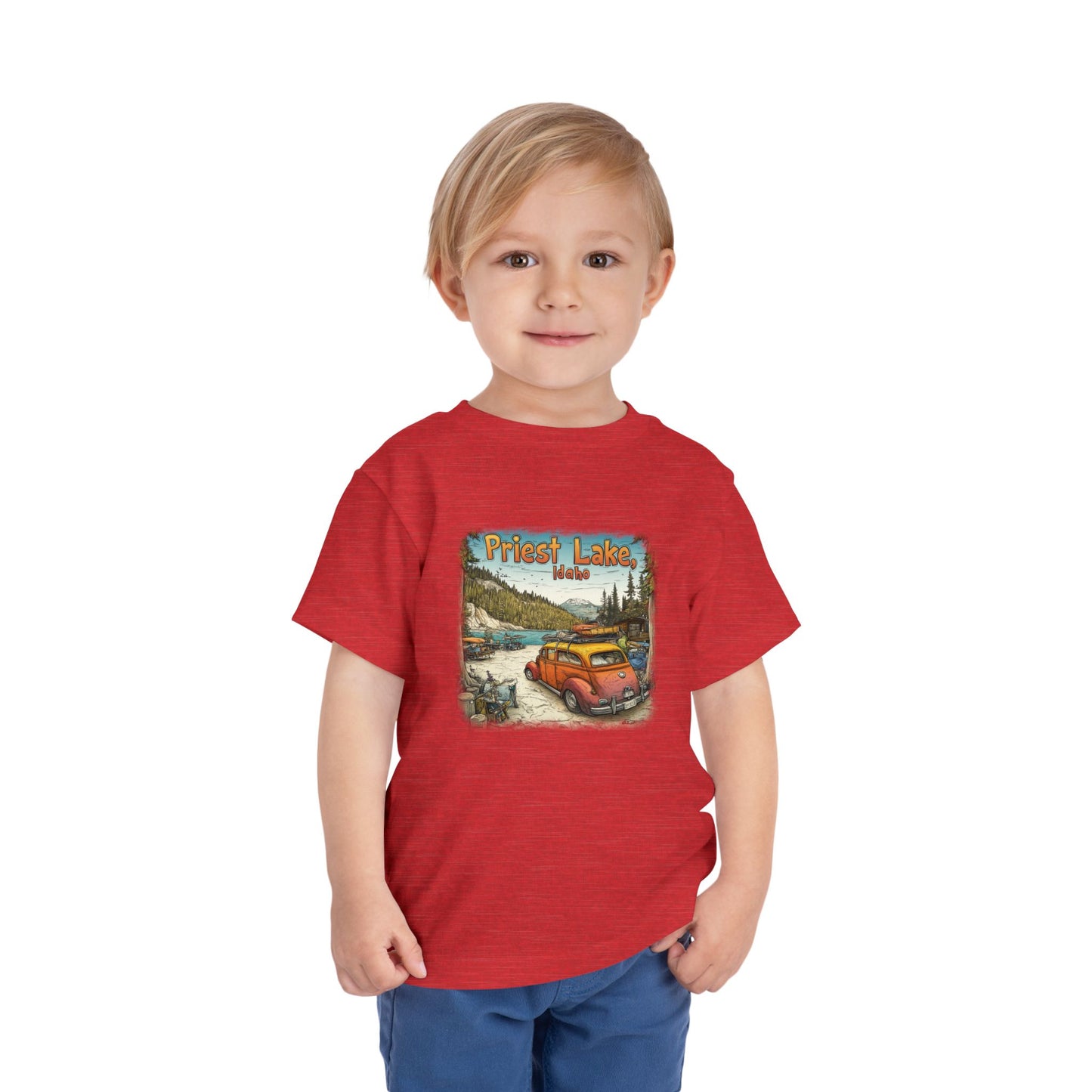Priest Lake Woody Toddler Short Sleeve Tee