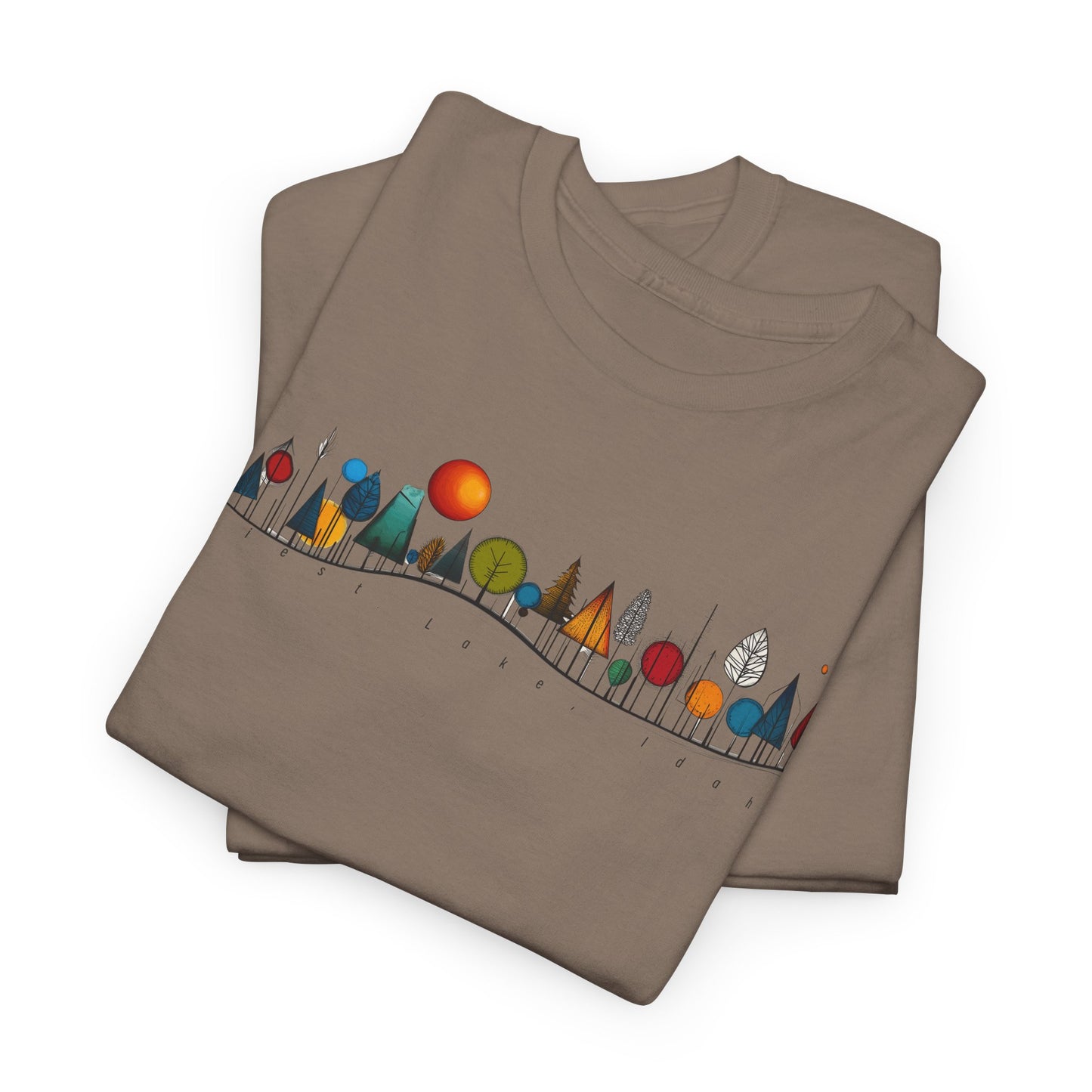 Priest Lake Natural Geometry 5 T-shirt