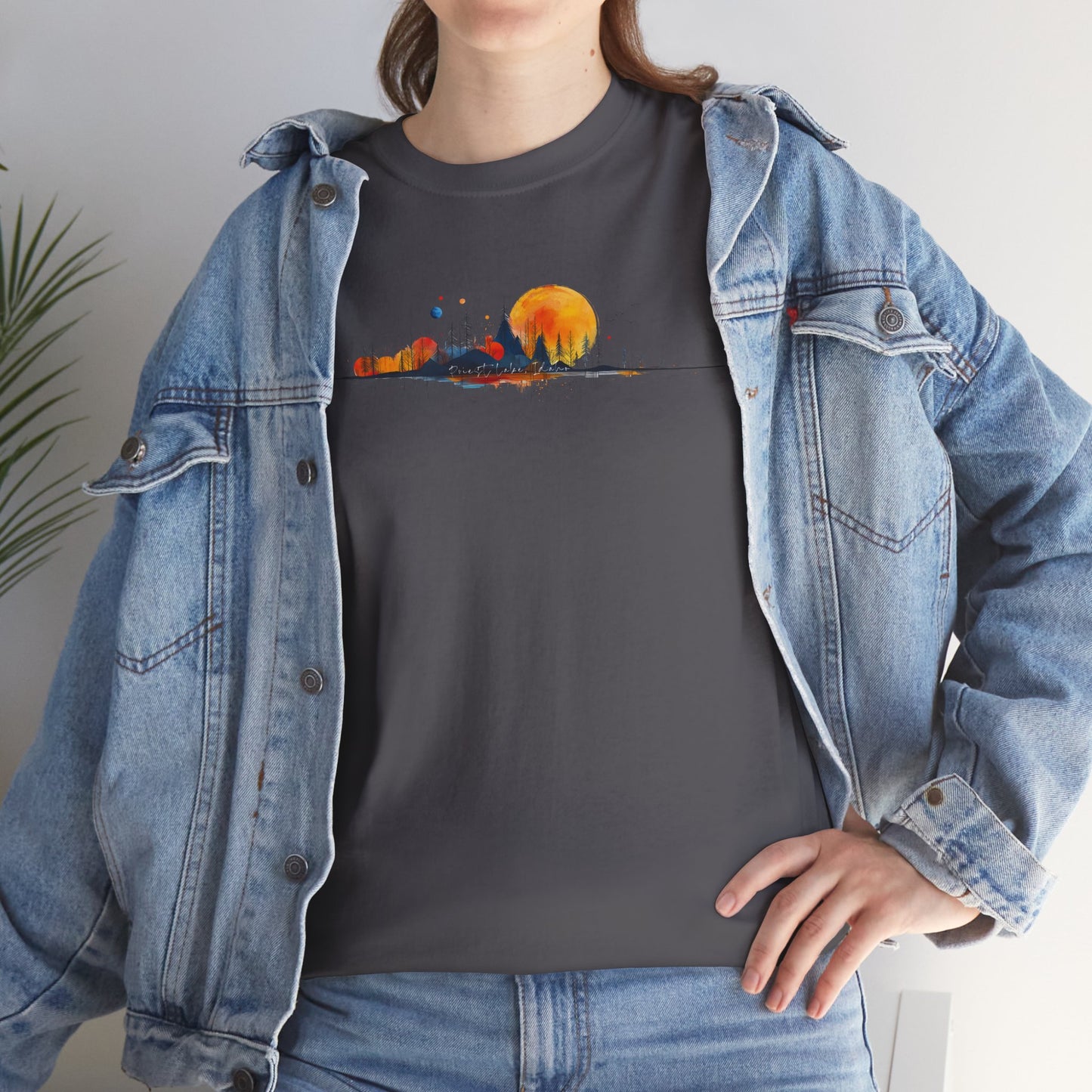 Priest Lake Natural Geometry 4 T-shirt