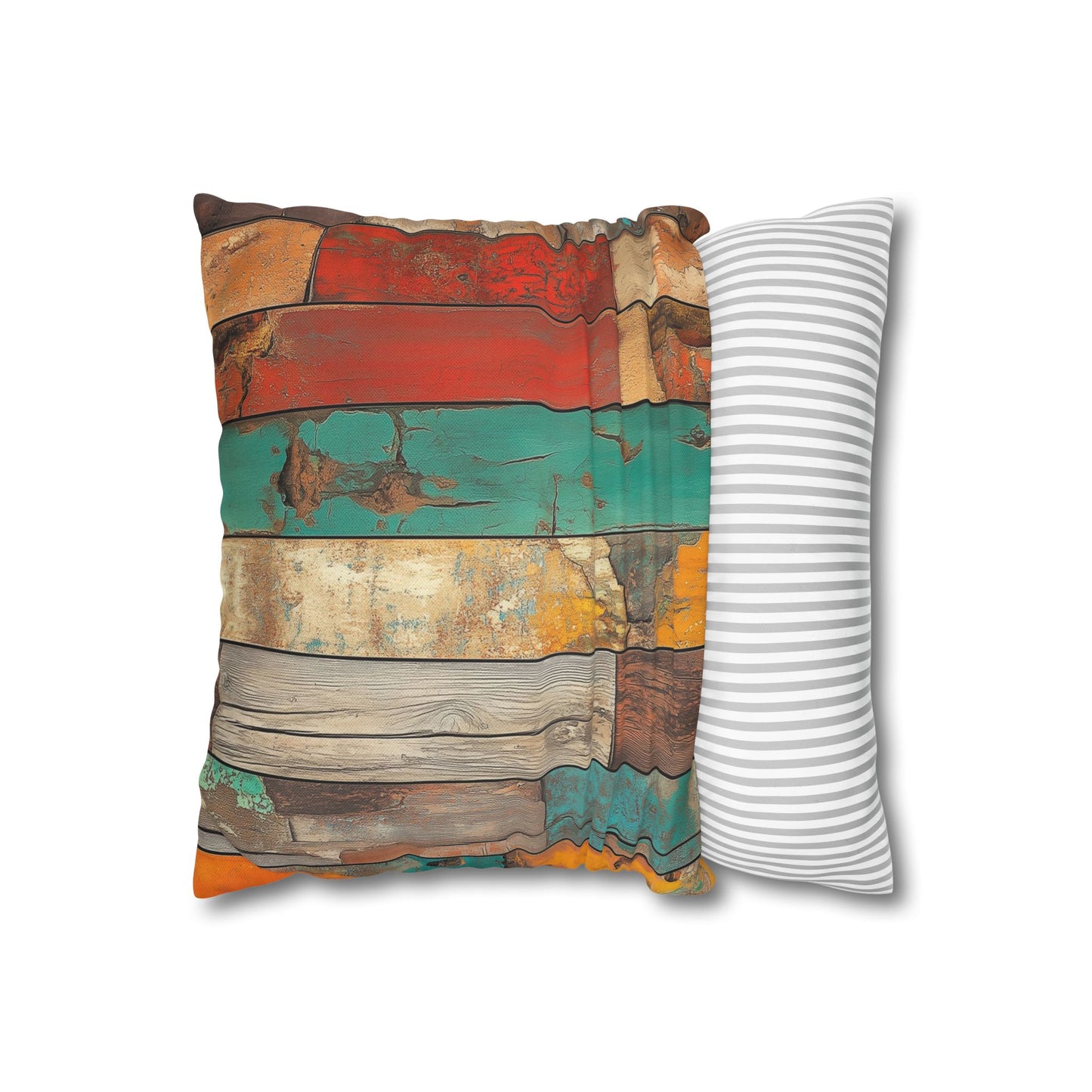 Weathered Dreams - Square Polyester Pillowcase
