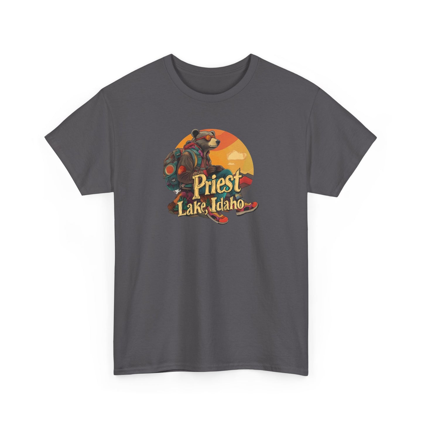 Priest Lake Hiker Bear 1 T-shirt