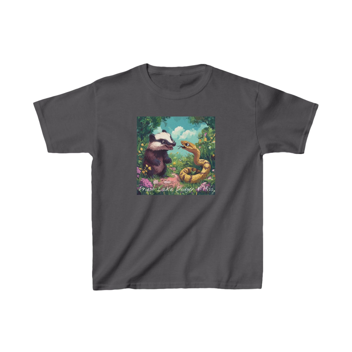 Priest Lake Dodger & Hiss Kids T-shirt