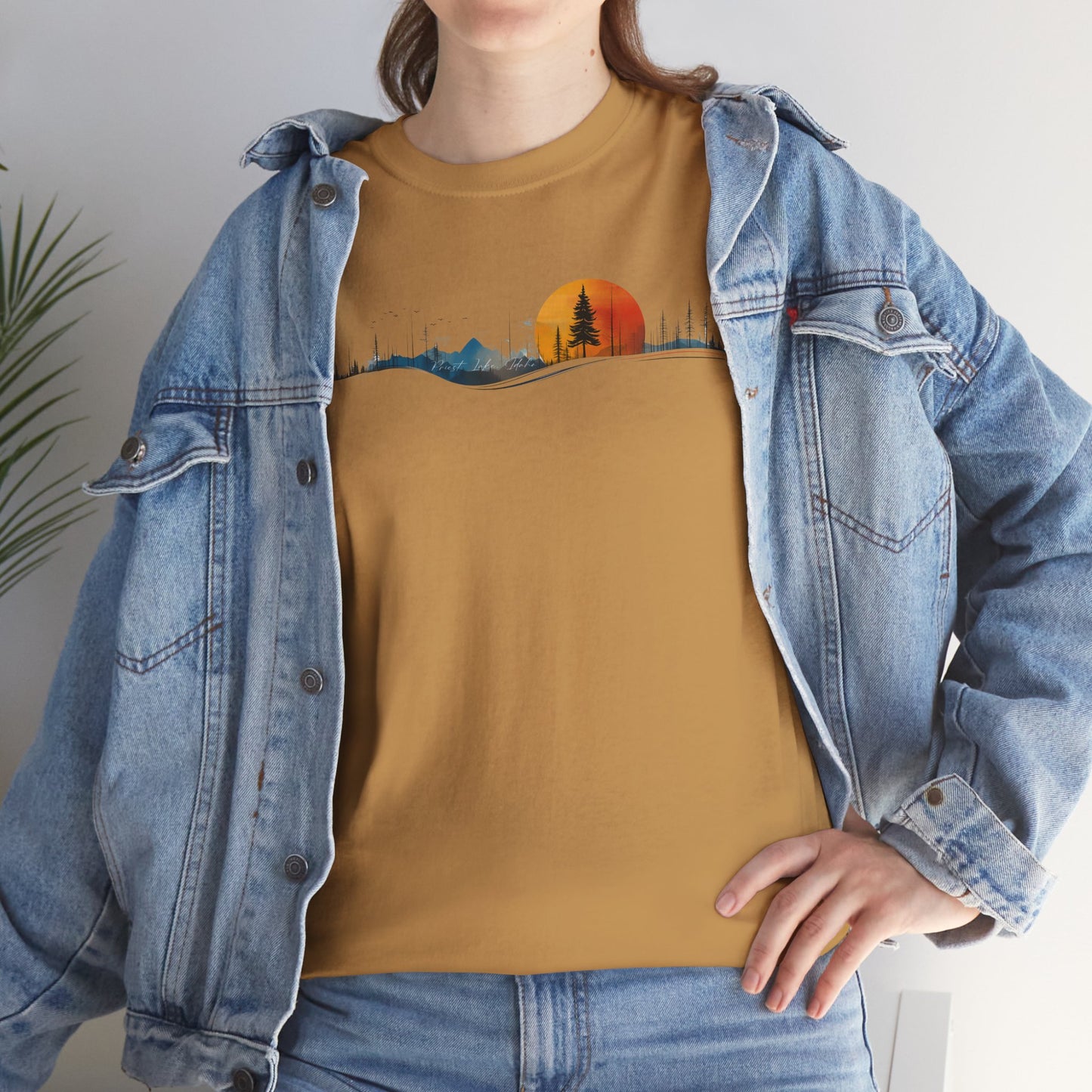 Priest Lake Natural Geometry 2 T-shirt