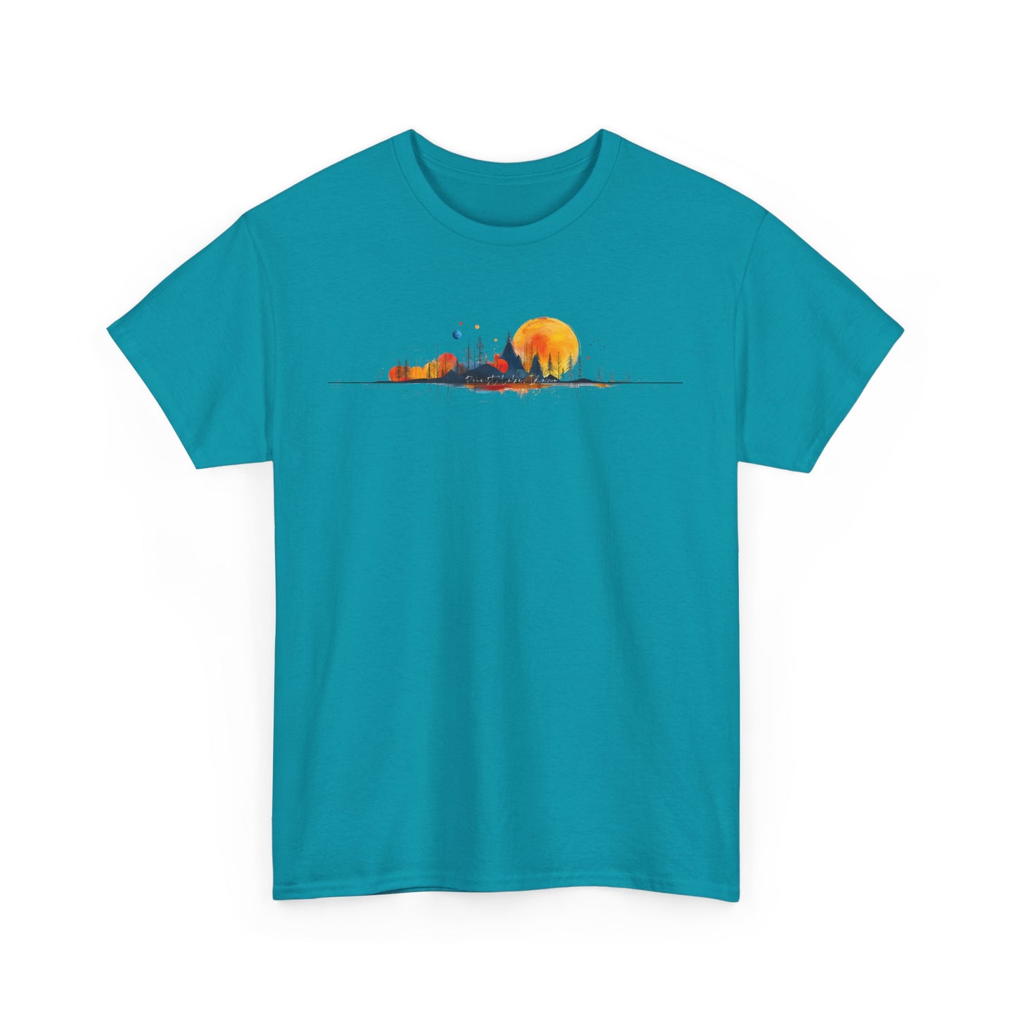 Priest Lake Natural Geometry 4 T-shirt