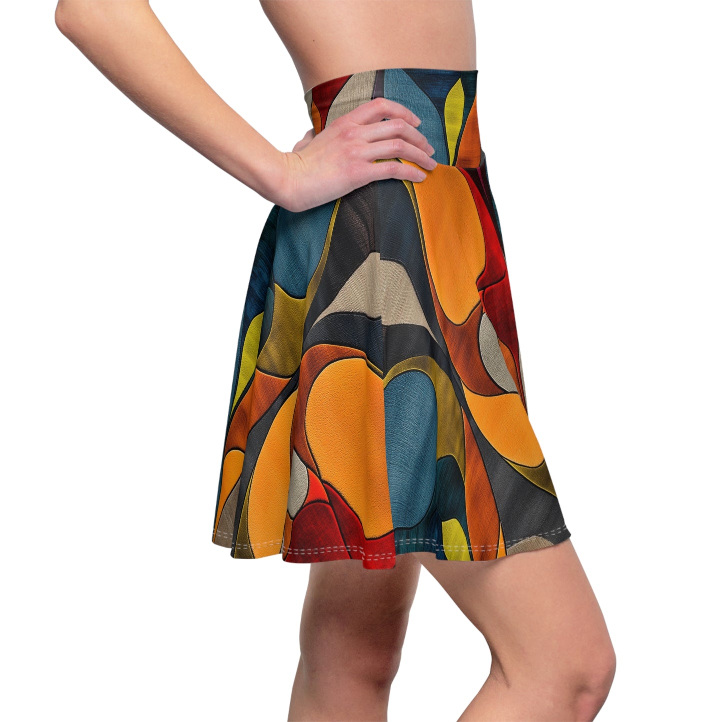 Fluid Rhythms Skater Skirt