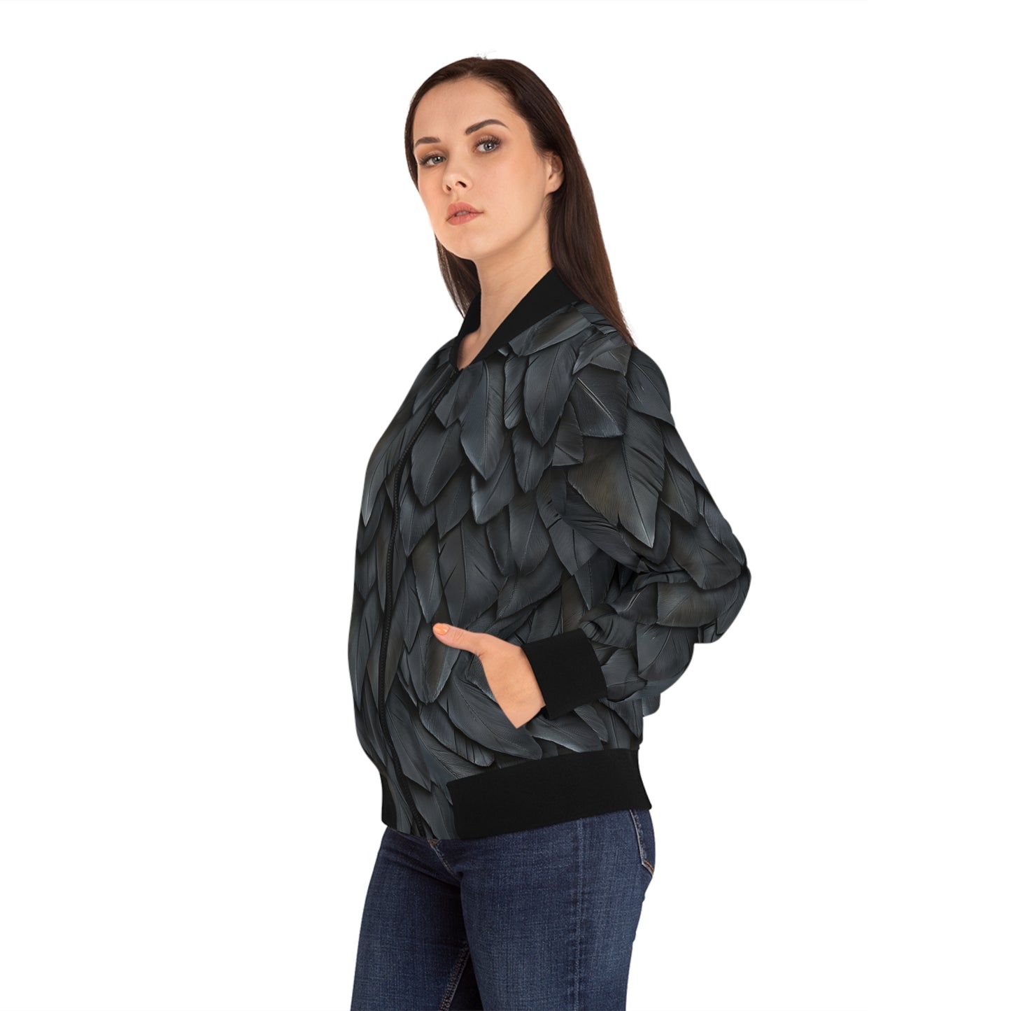Black Feather Bomber