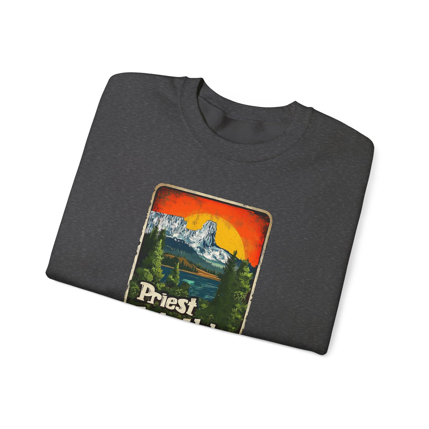 Iconic Chimney Rock Unisex Heavy Blend™ Crewneck Sweatshirt