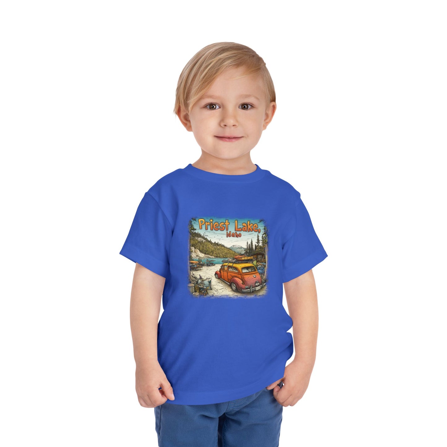 Priest Lake Woody Toddler Short Sleeve Tee
