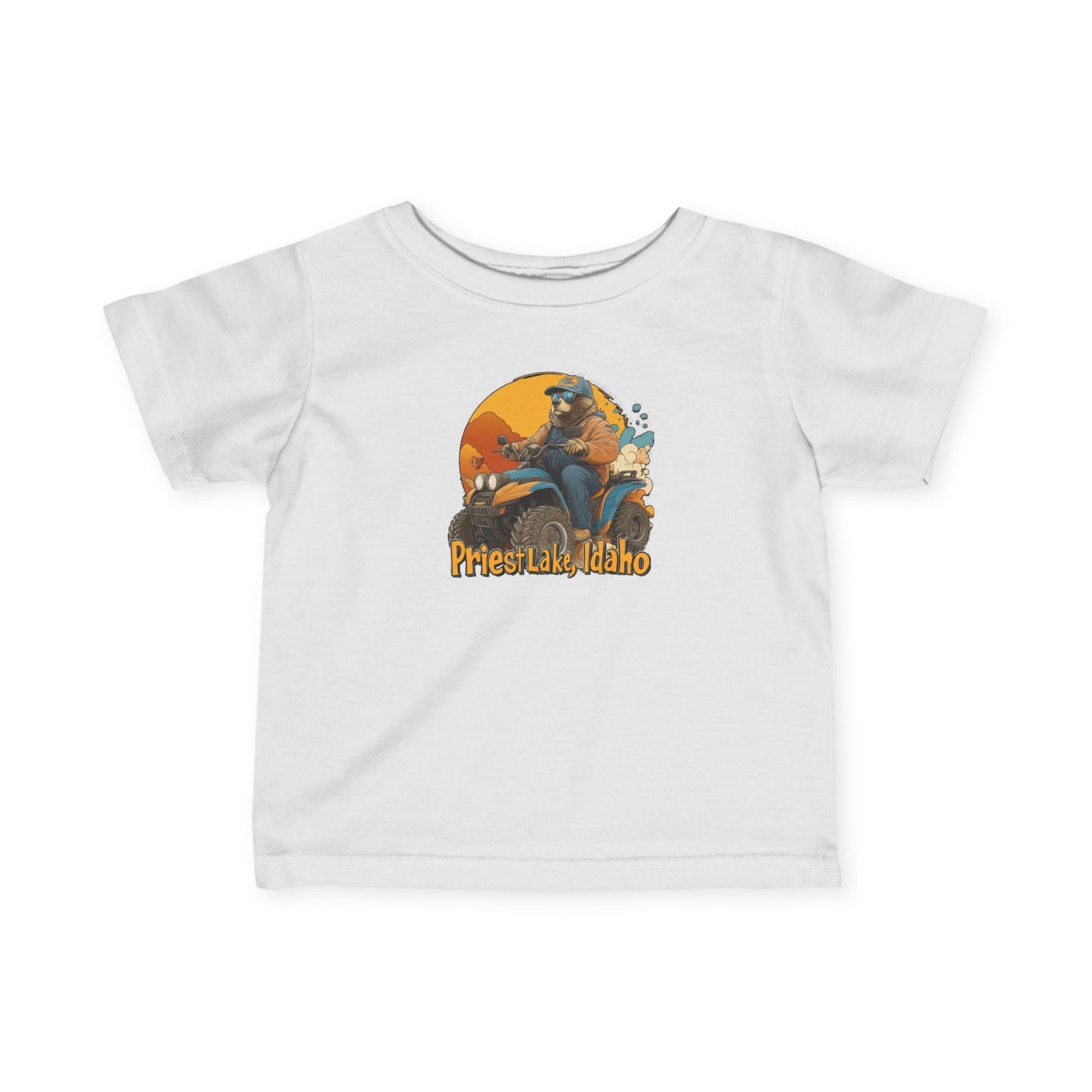 Priest Lake Bear Quad Infant Jersey Tee