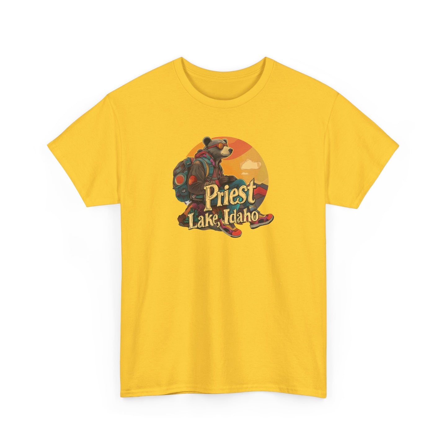 Priest Lake Hiker Bear 1 T-shirt