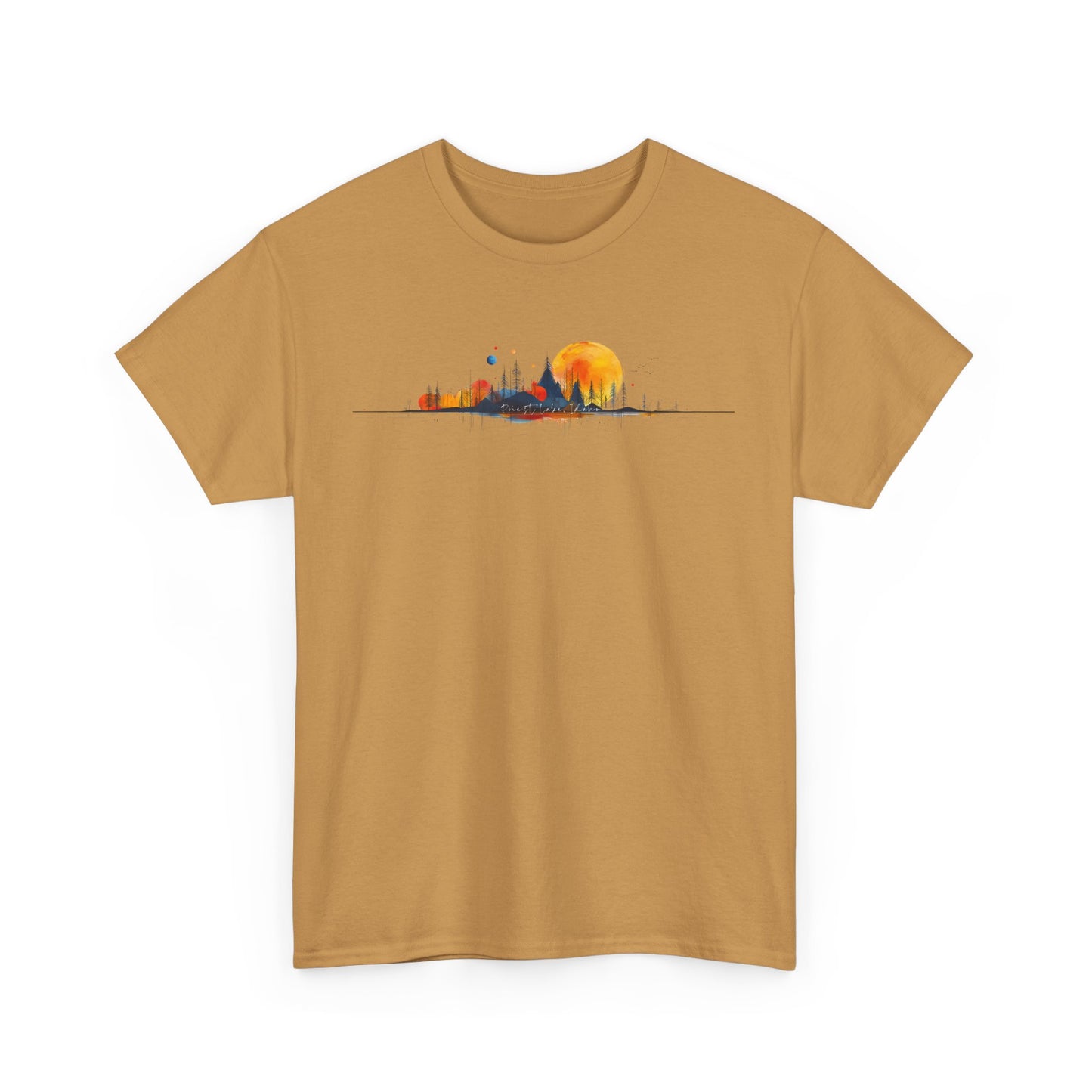 Priest Lake Natural Geometry 4 T-shirt