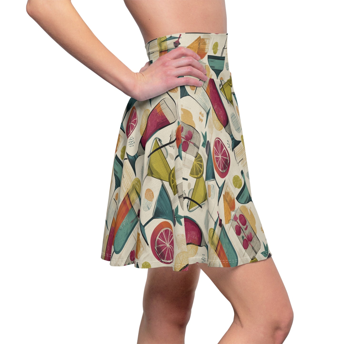 Cocktail Skater Skirt
