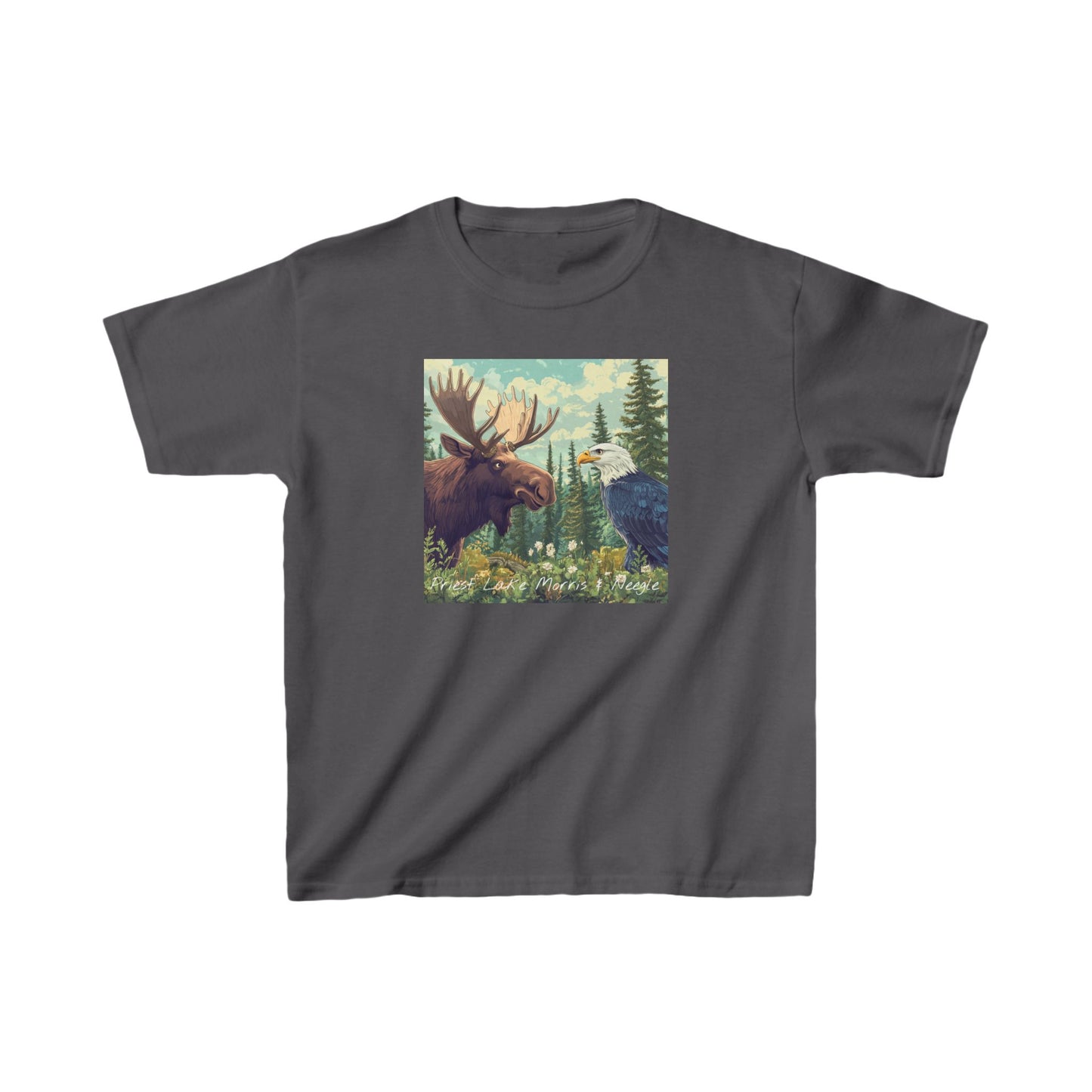Priest Lake Morris & Neegle Kids T-shirt