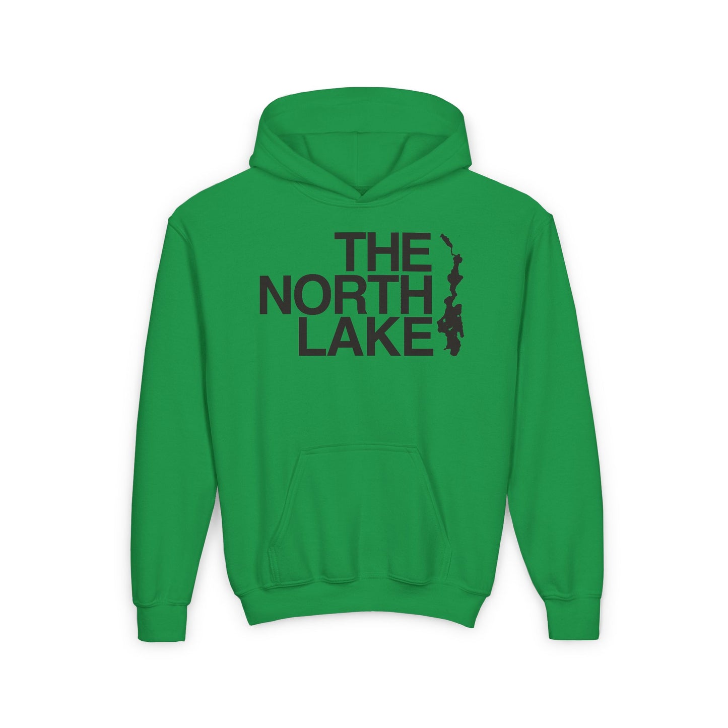 The North Lake Youth Heavy Blend Hooded Sweatshirt