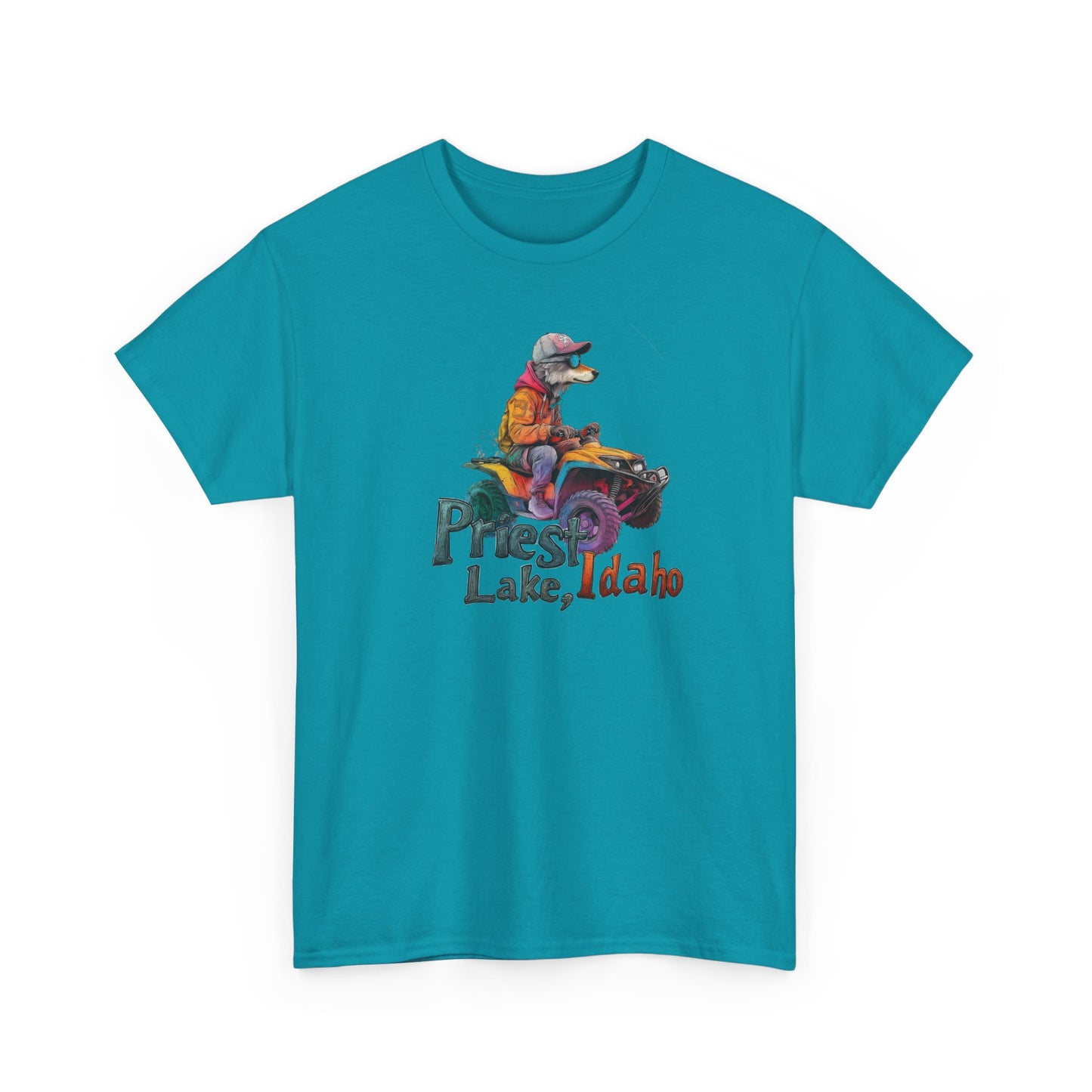 Priest Lake Wolf Quad 1 T-shirt