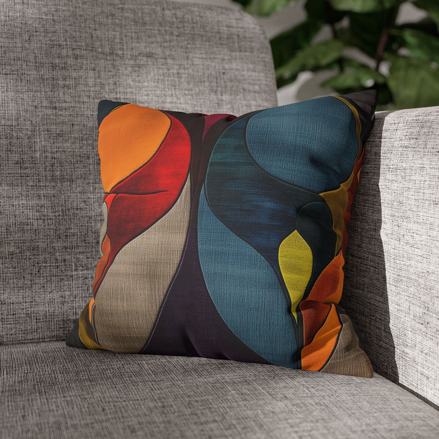 Cosmic Dance- Square Polyester Pillowcase