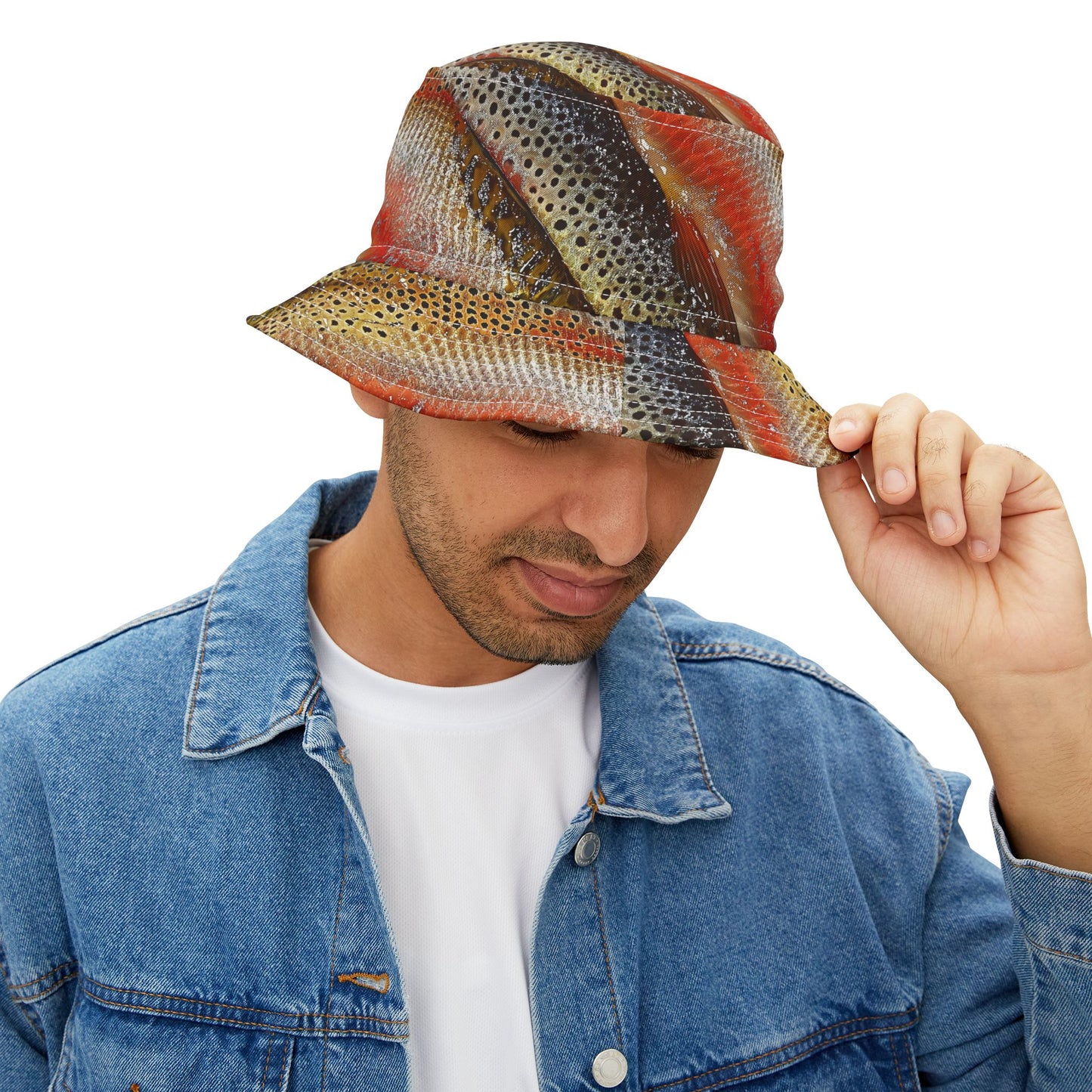 Priest Lake Mackinaw Skin Bucket Hat