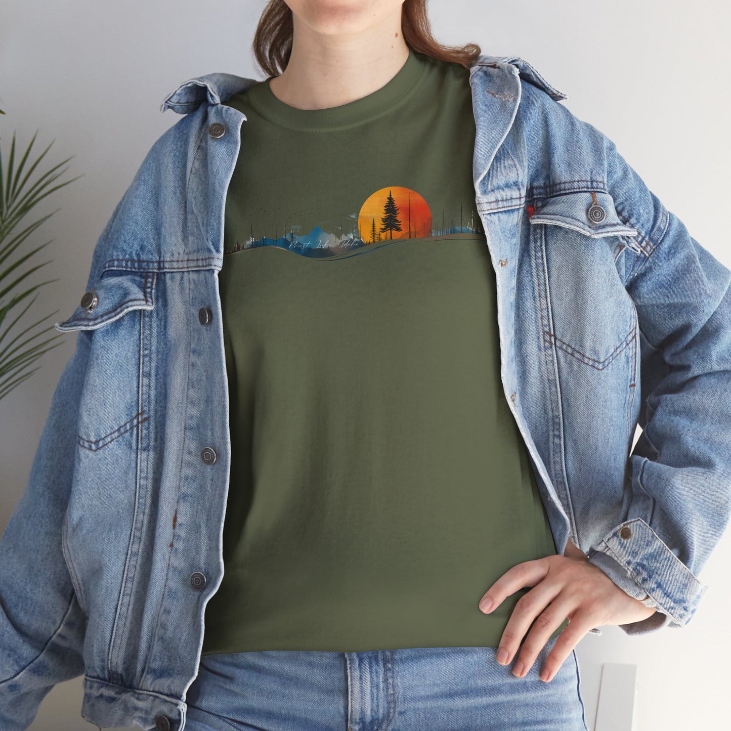 Priest Lake Natural Geometry 2 T-shirt