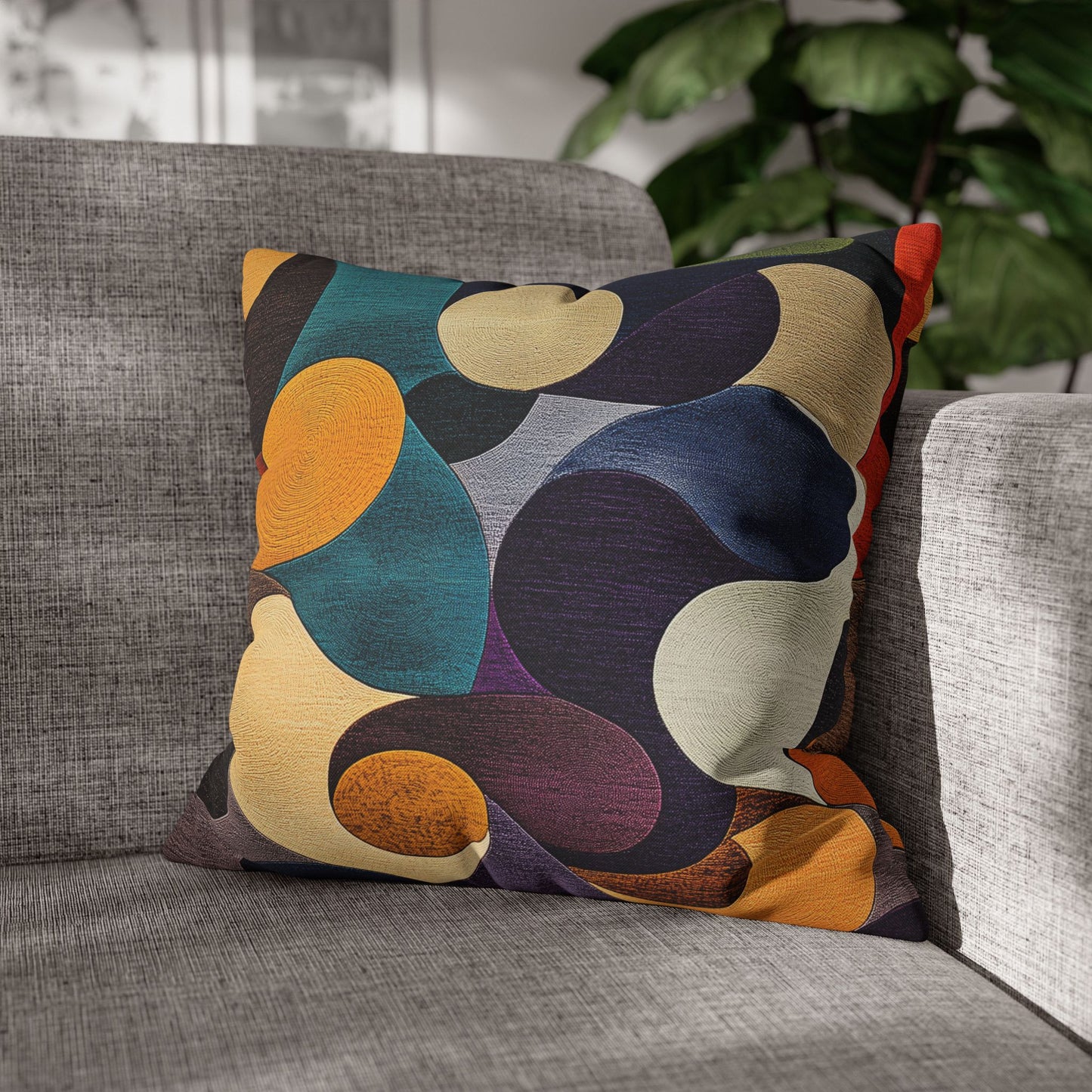 Cosmic Tapestry- Square Polyester Pillowcase