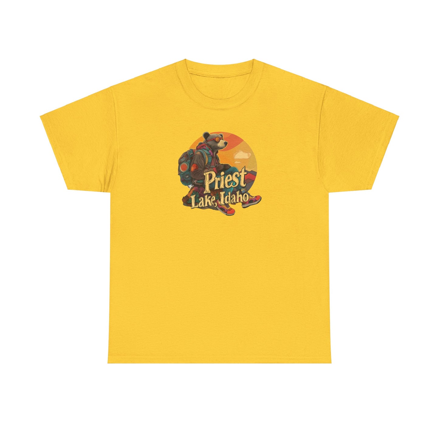 Priest Lake Hiker Bear 1 T-shirt