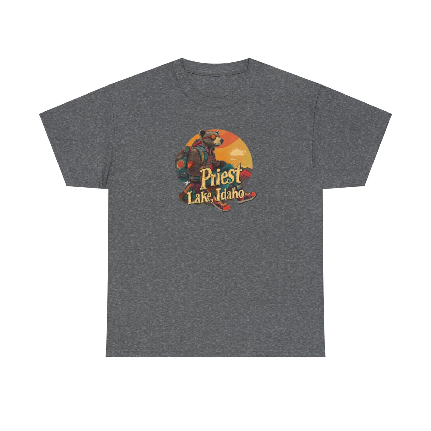 Priest Lake Hiker Bear 1 T-shirt