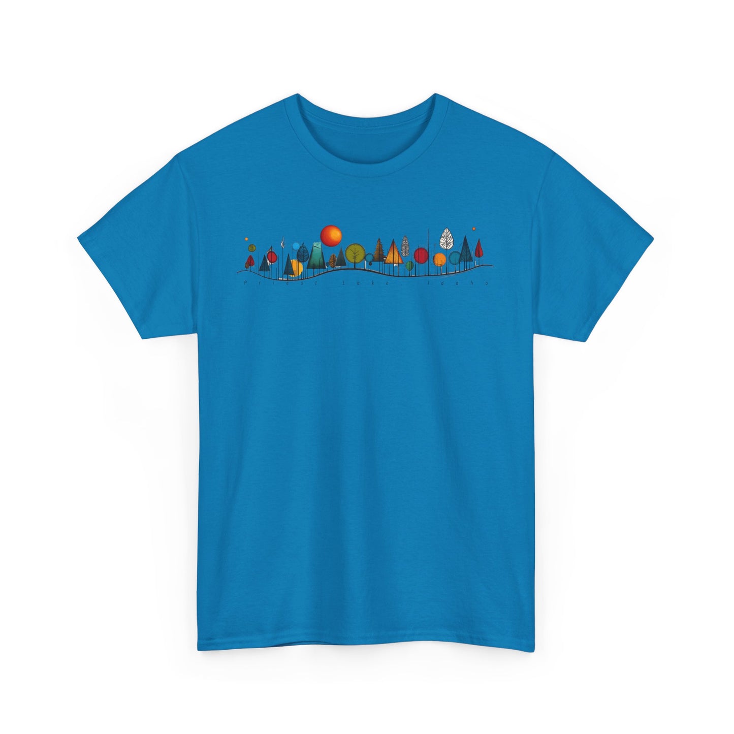 Priest Lake Natural Geometry 5 T-shirt