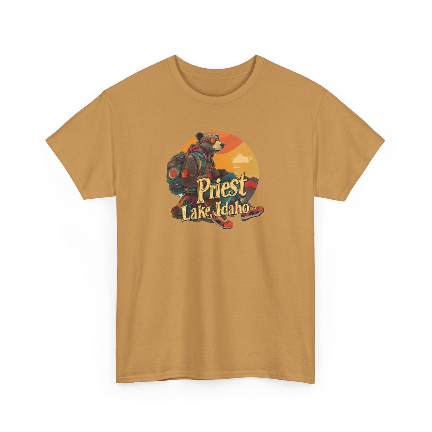 Priest Lake Hiker Bear 1 T-shirt