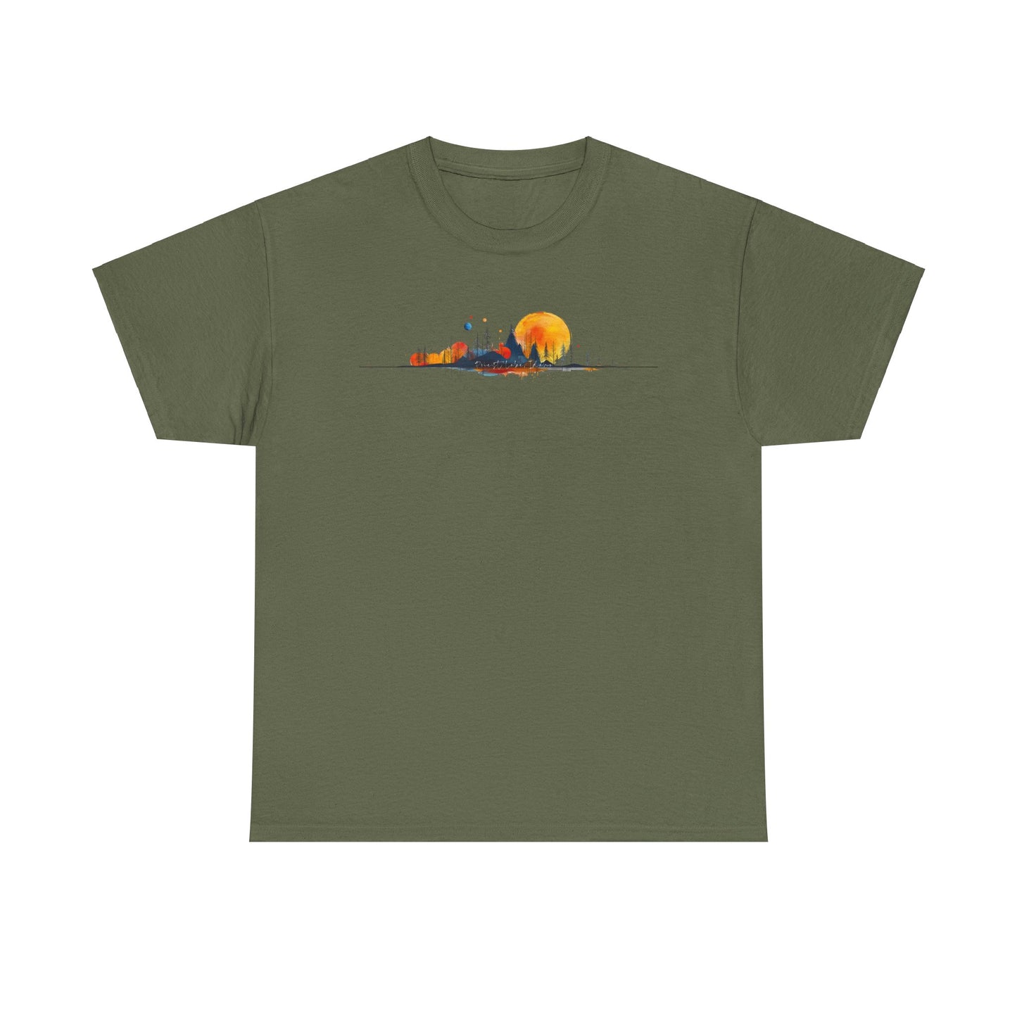 Priest Lake Natural Geometry 4 T-shirt