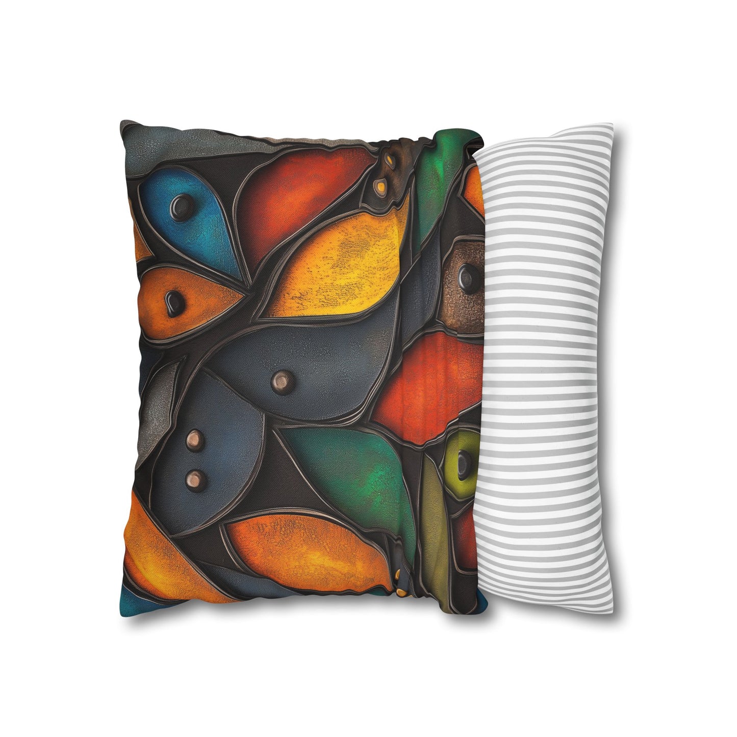 Leaf Symphony - Square Polyester Pillowcase