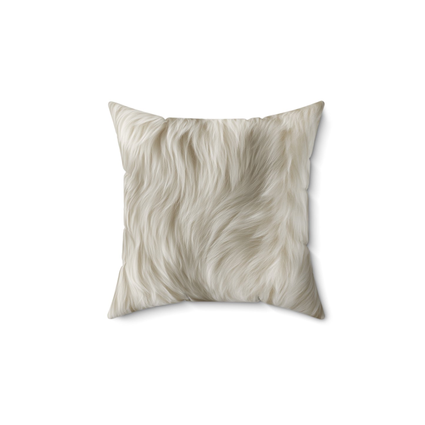 Priest Lake Mountain Goat Polyester Pillow