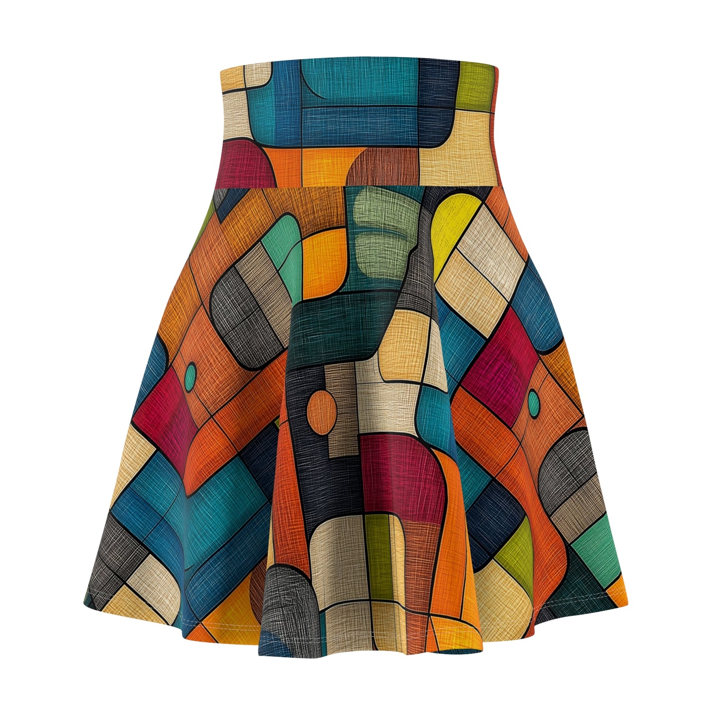 Textile Mosaic - Skater Skirt