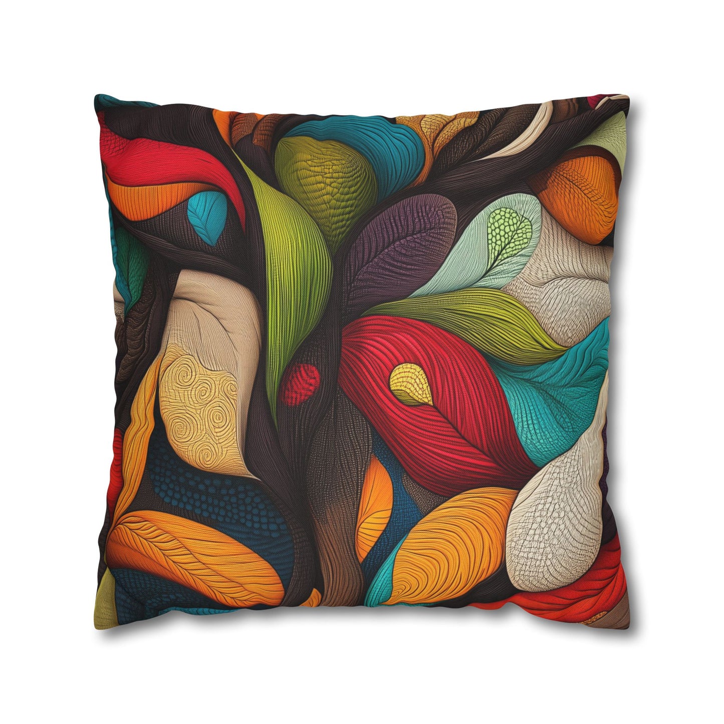 Tropical Reverie - Square Polyester Pillowcase