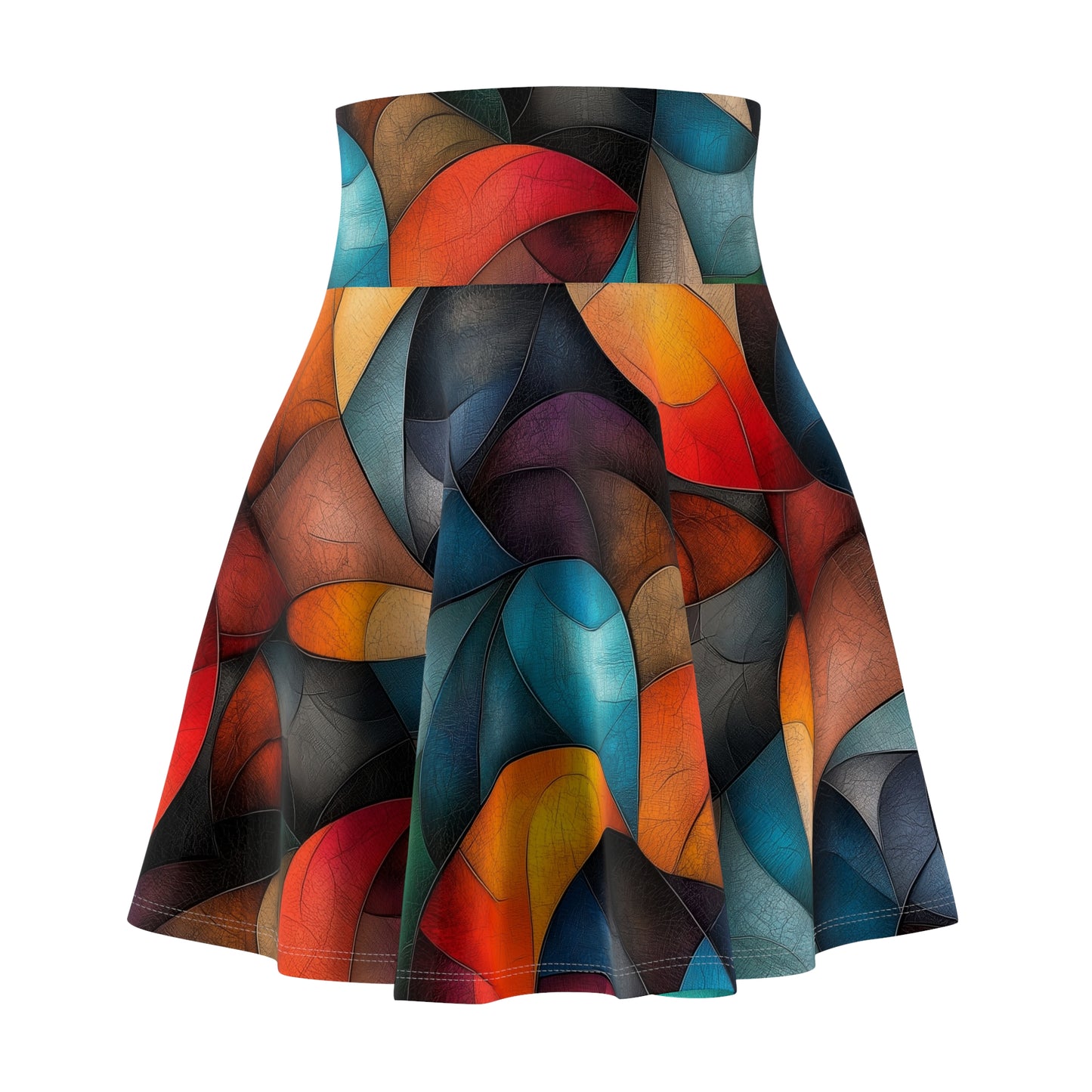 Abstract Radiance - Skater Skirt