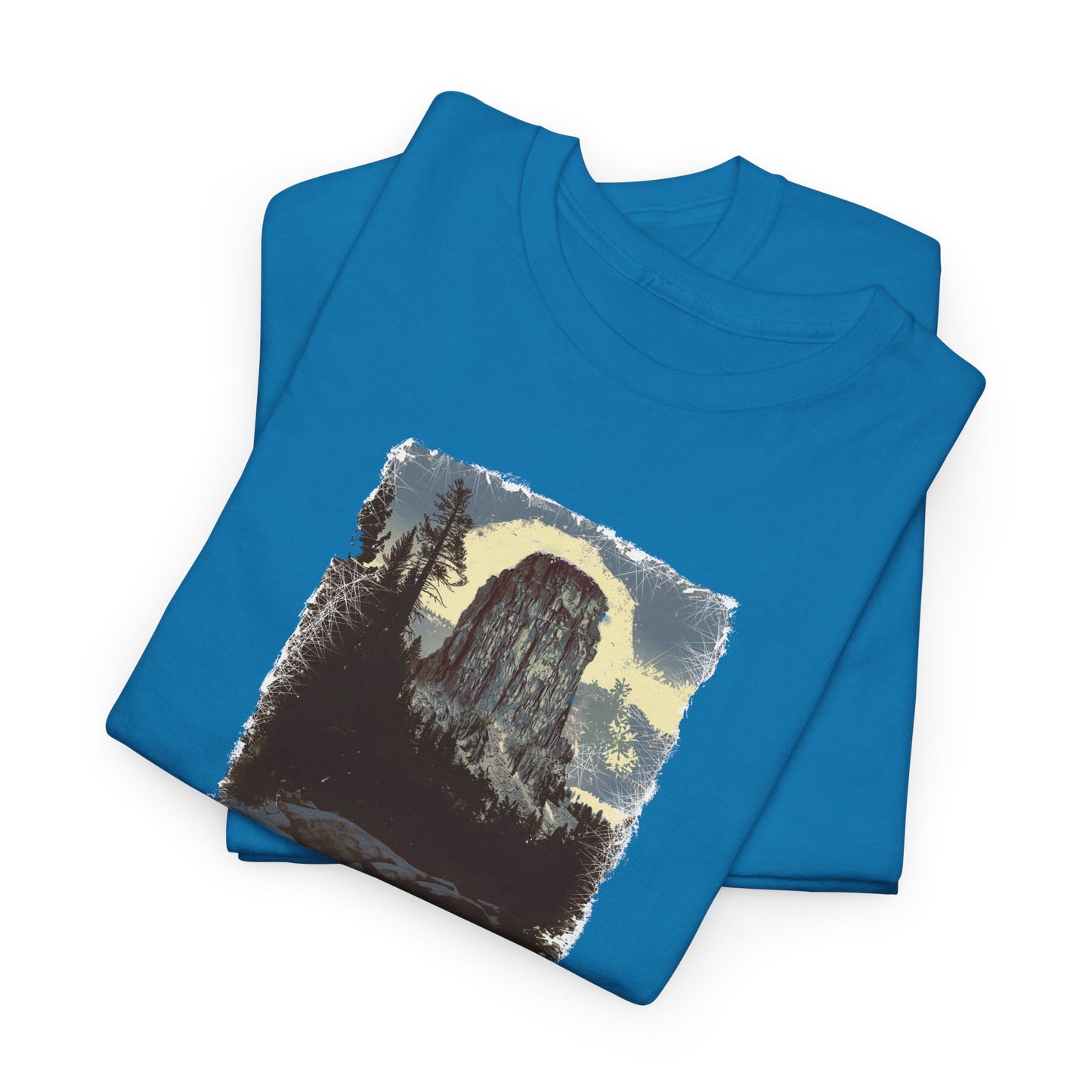 Priest Lake, Idaho Chimney Rock Unisex Softstyle T-Shirt