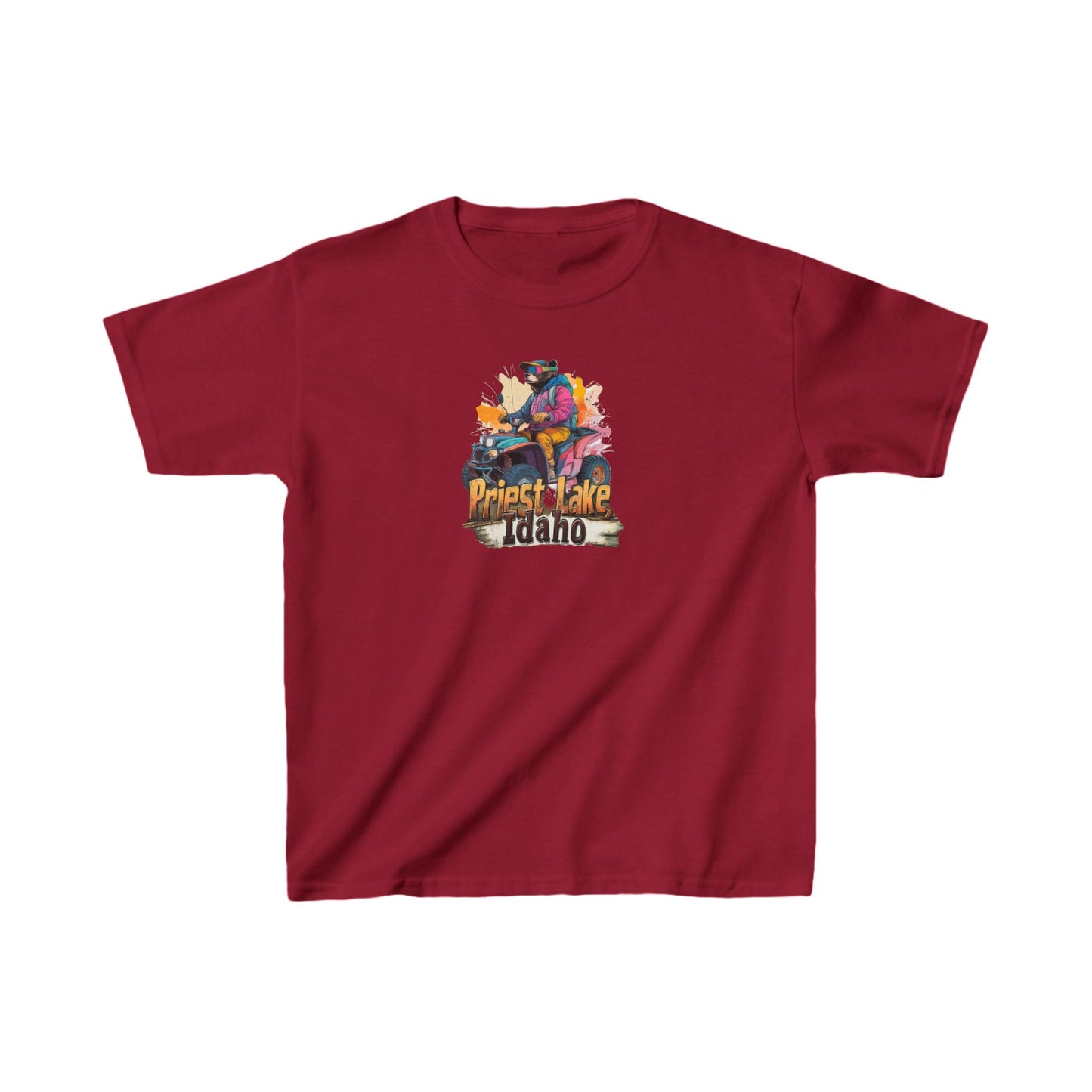 Priest Lake Bear Quad 1 Kids T-shirt