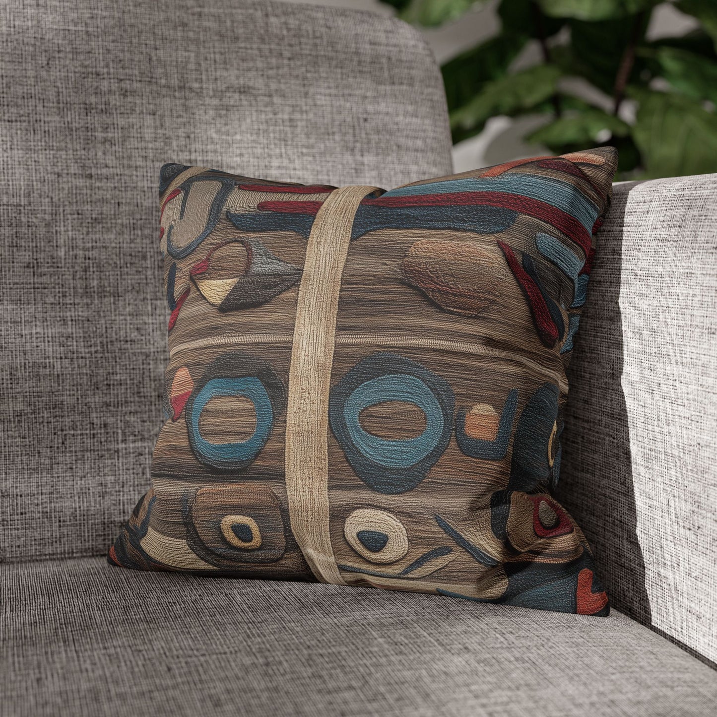 Cosmic Weave - Square Polyester Pillowcase