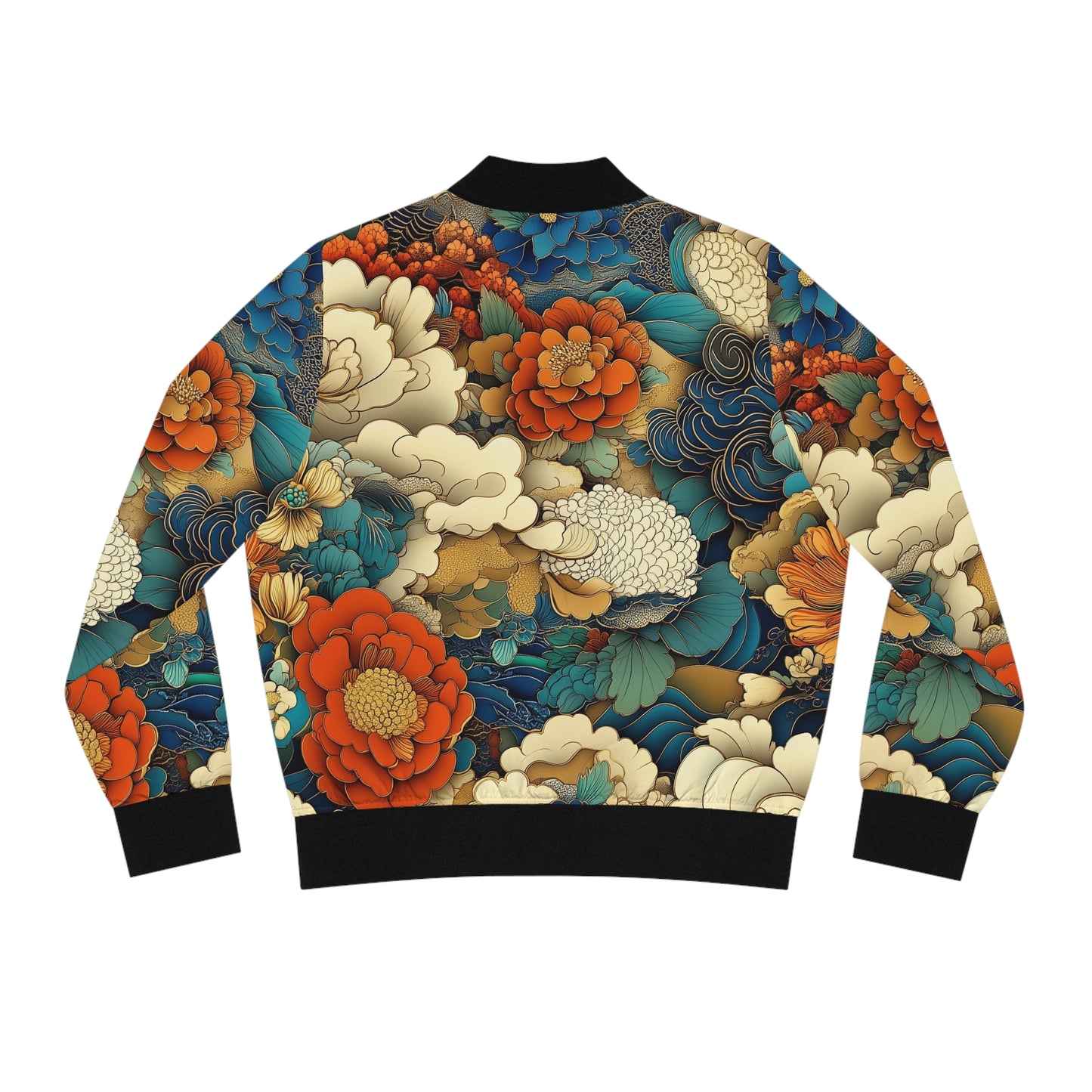 Blustery Floral Bomber