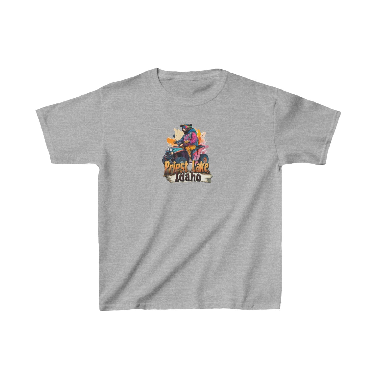 Priest Lake Bear Quad 1 Kids T-shirt