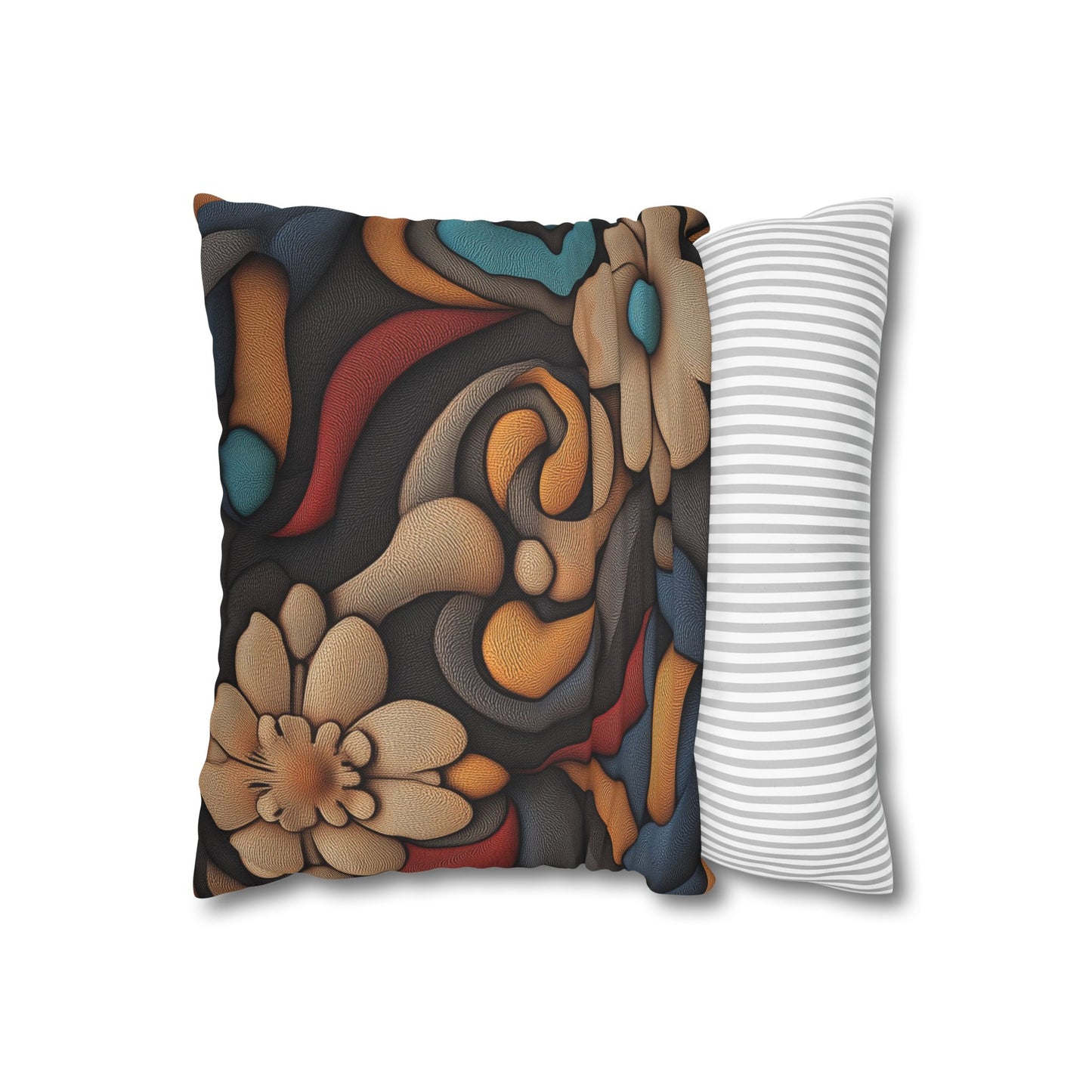 Nouveau Psychedelia - Square Polyester Pillowcase