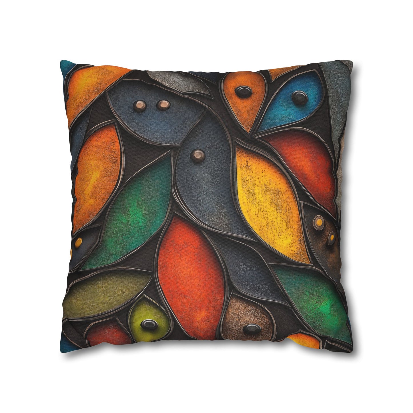 Leaf Symphony - Square Polyester Pillowcase