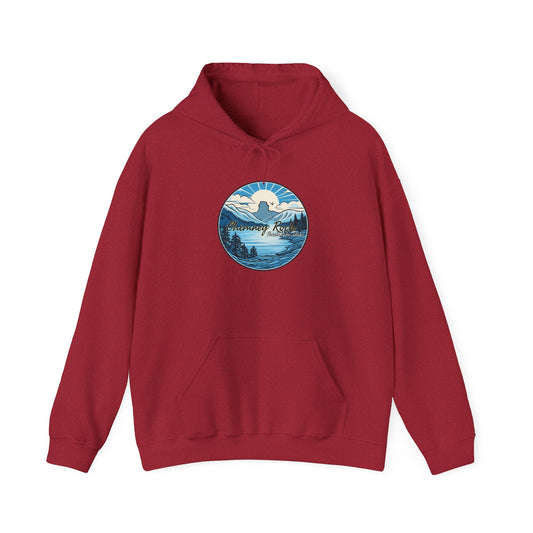 Blue Chimney Rock Hoodie