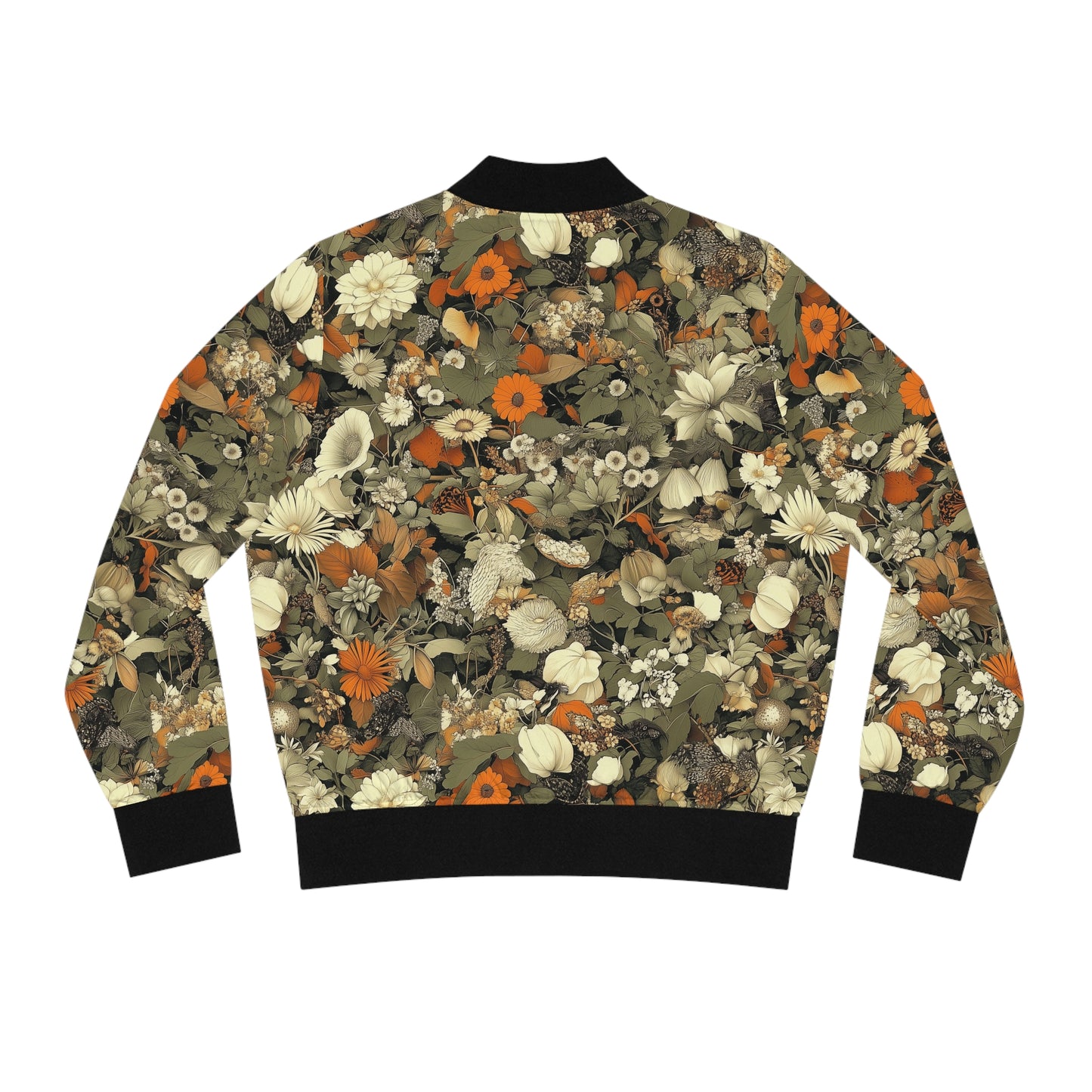 Subdued Floral Bomber