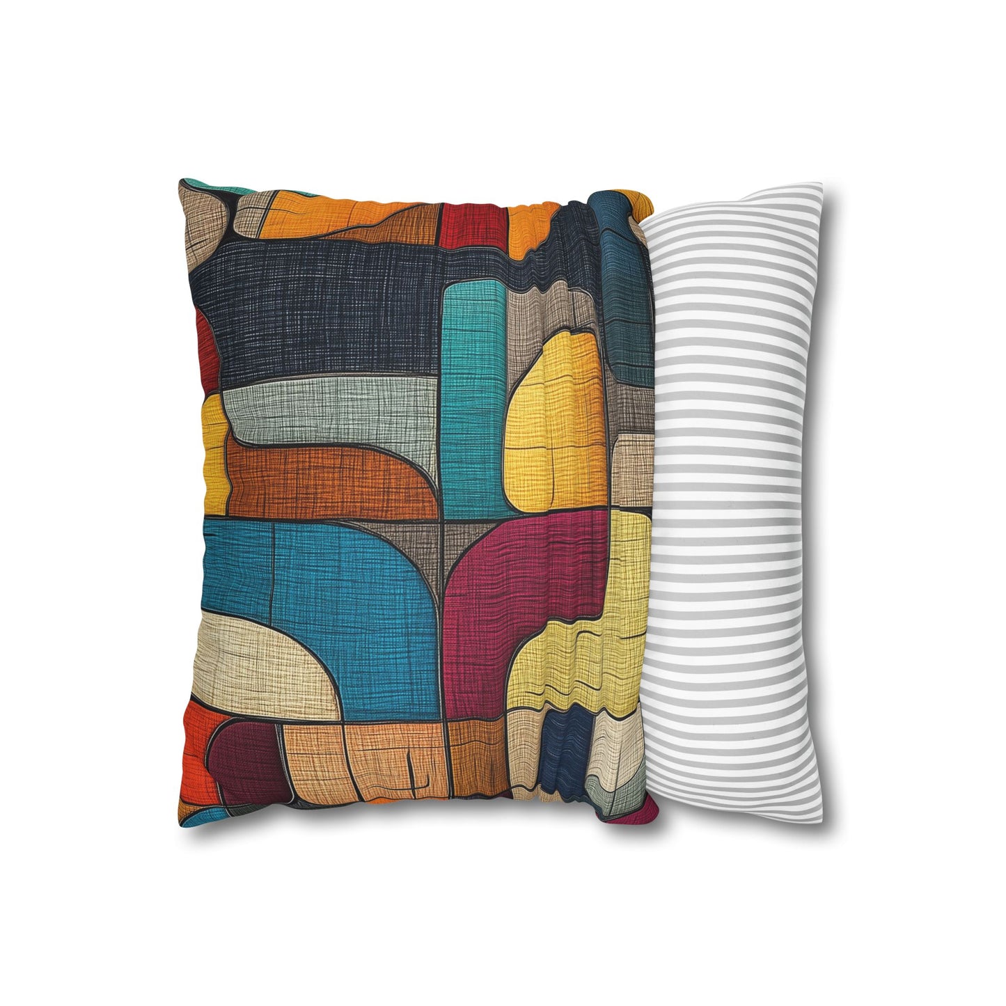 Urban Tapestry - Square Polyester Pillowcase