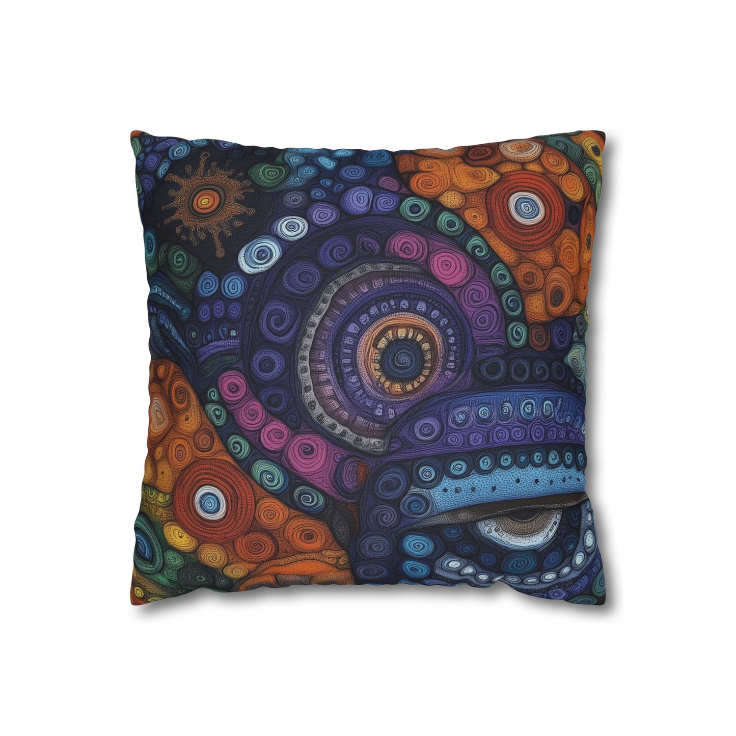 Cosmic Daydream- Square Polyester Pillowcase