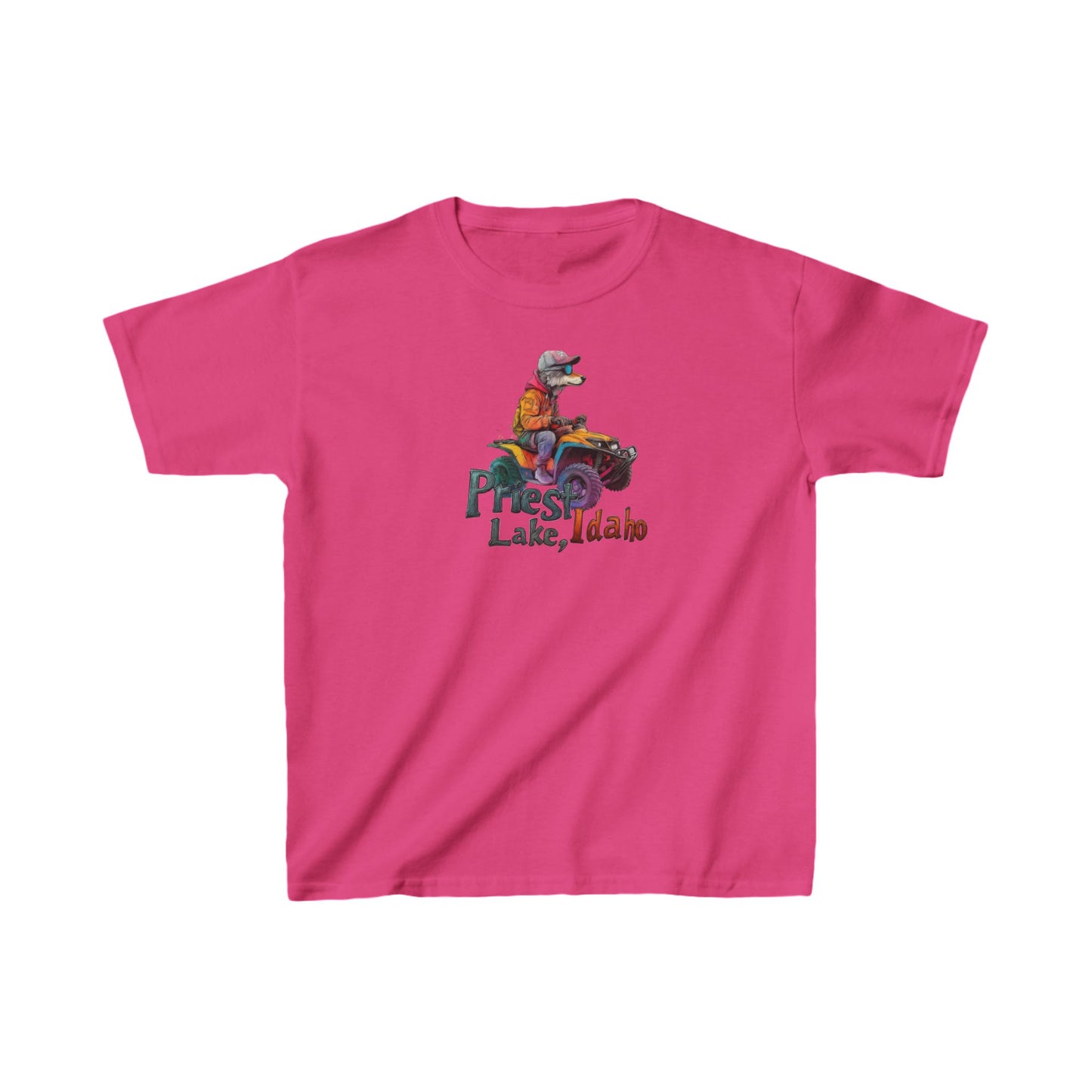 Priest Lake Wolf Quad 1 T-shirt