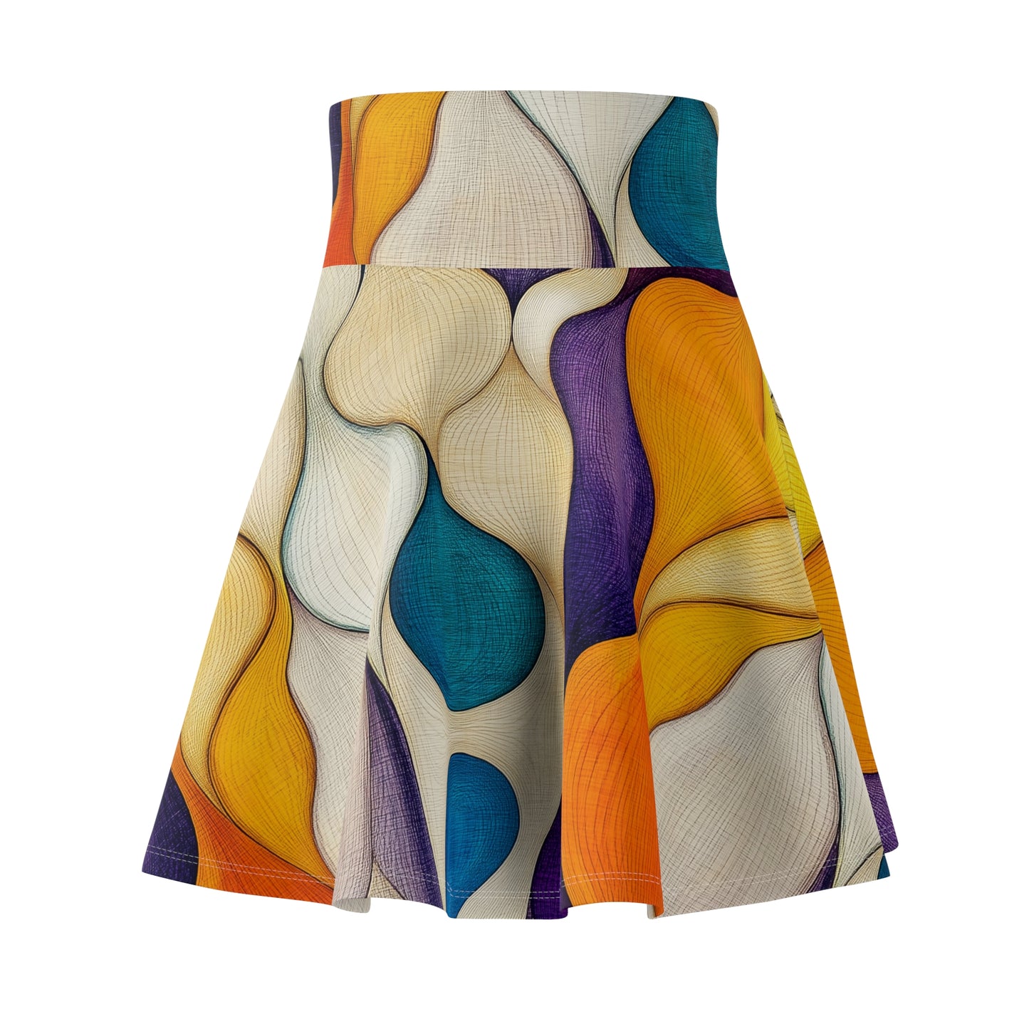 Fluid Fantasies - Skater Skirt