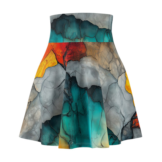 Earthen Layers - Skater Skirt